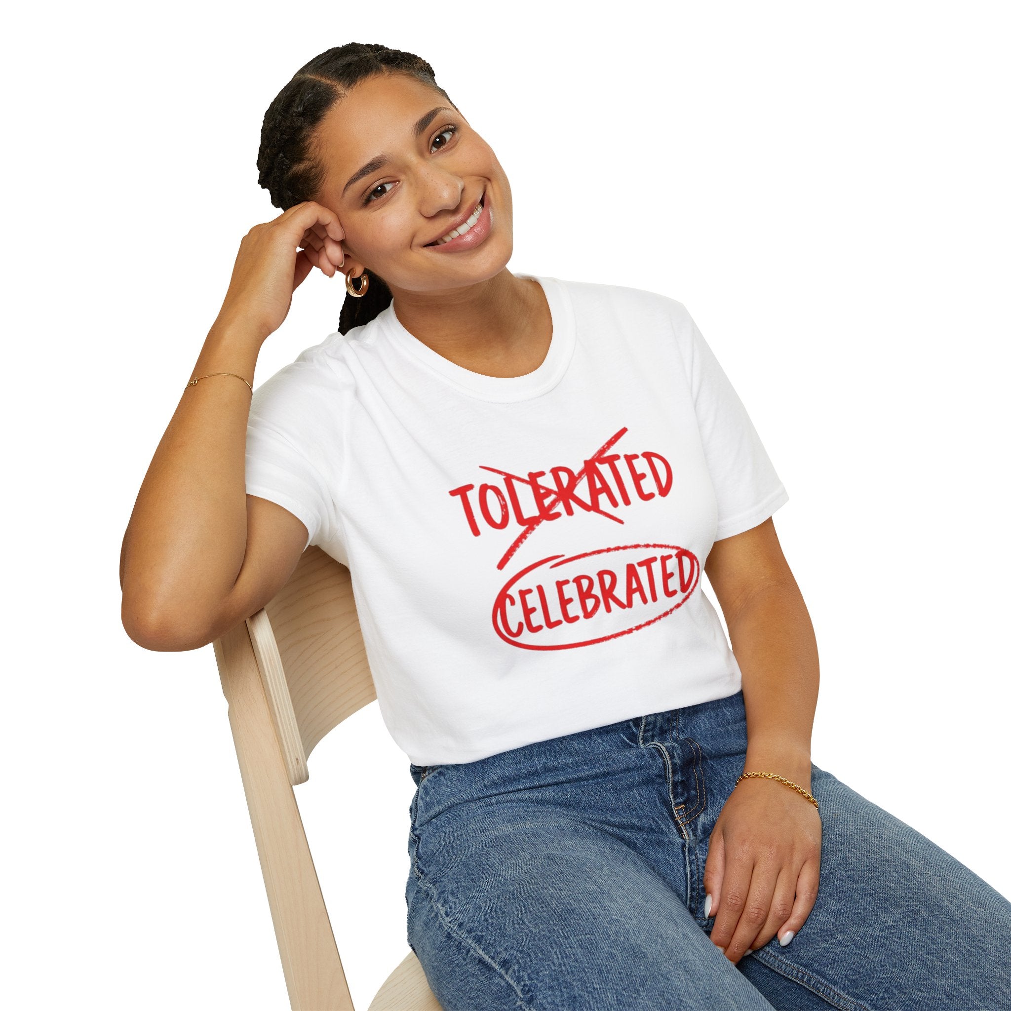 Not Tolerated. Celebrated. T-Shirt