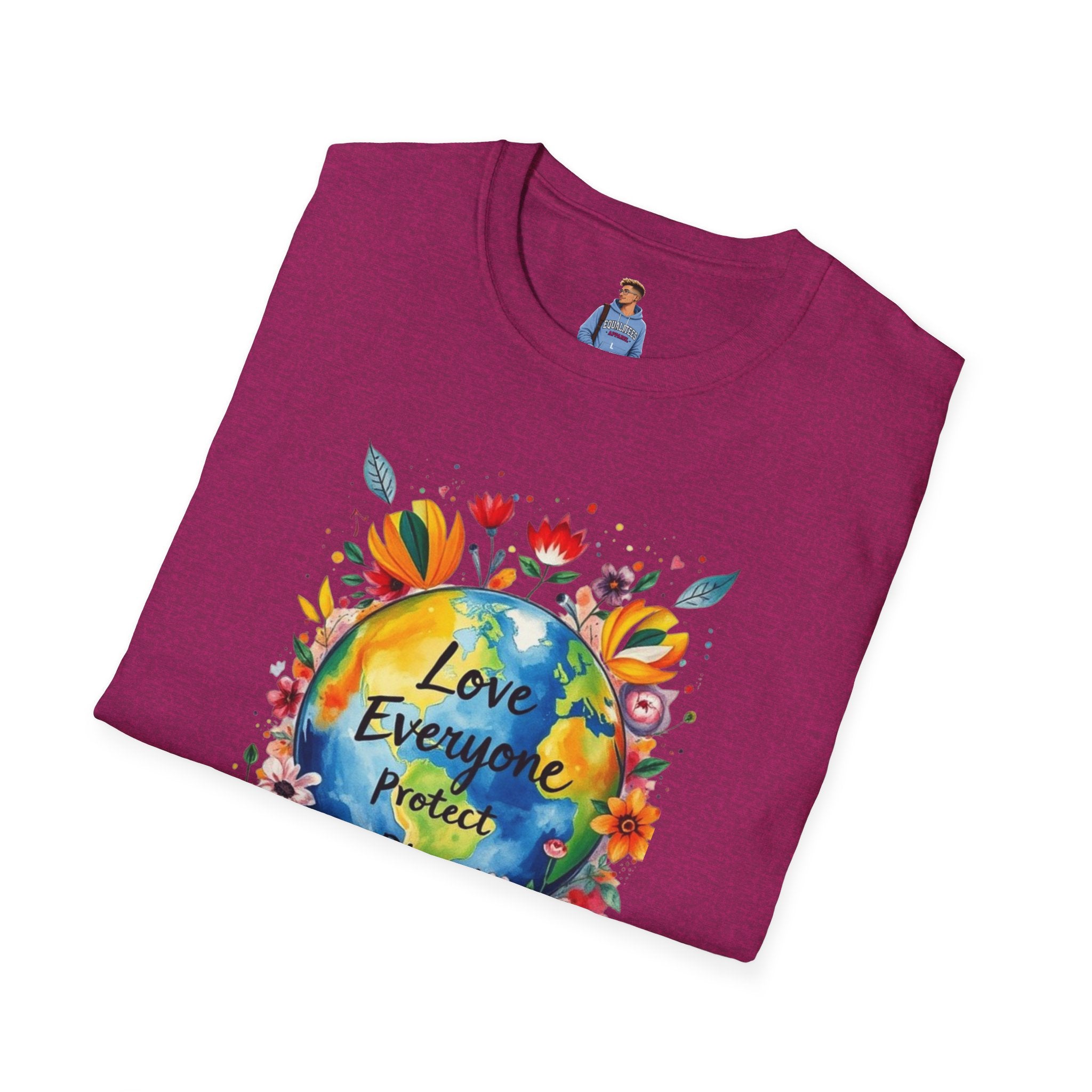 Love Everyone Protect The Planet T-Shirt