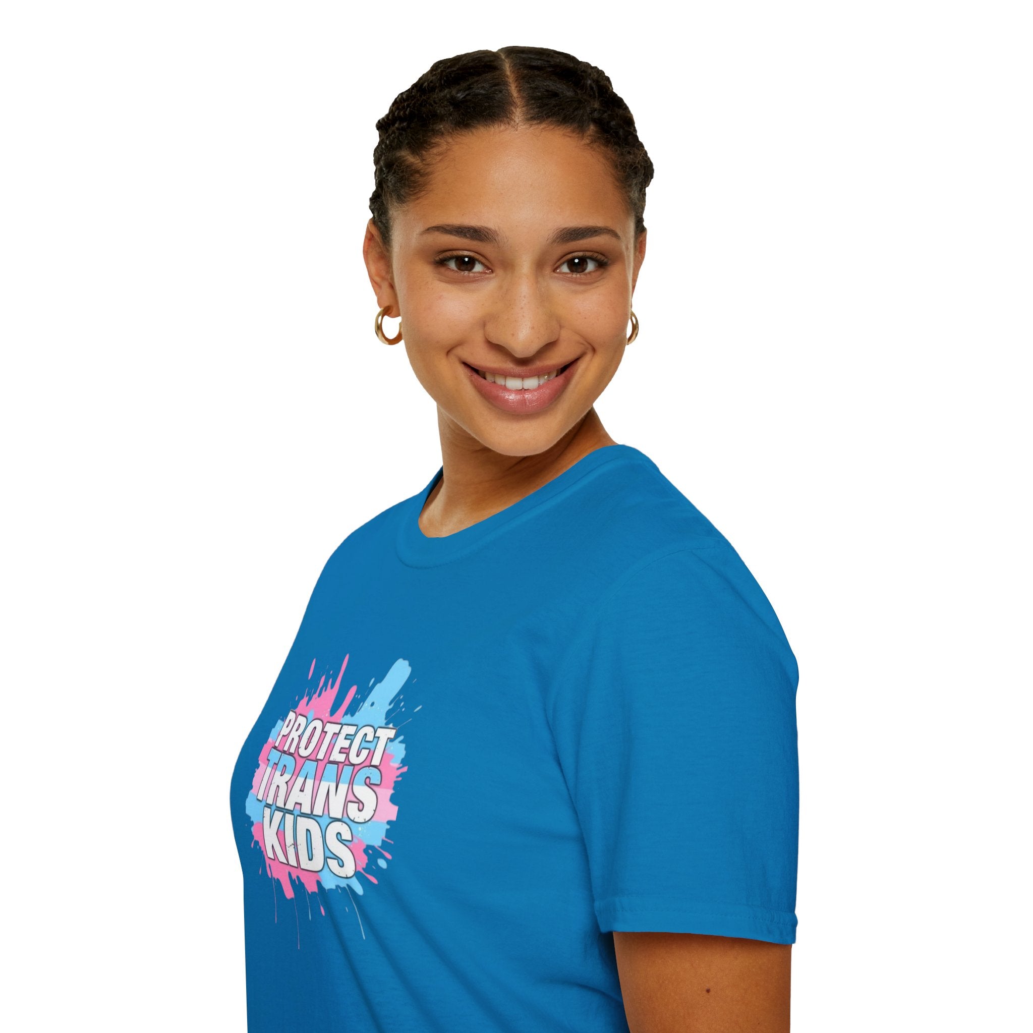 Camiseta unisex infantil "Protect Trans" - Ropa de apoyo LGBTQ+