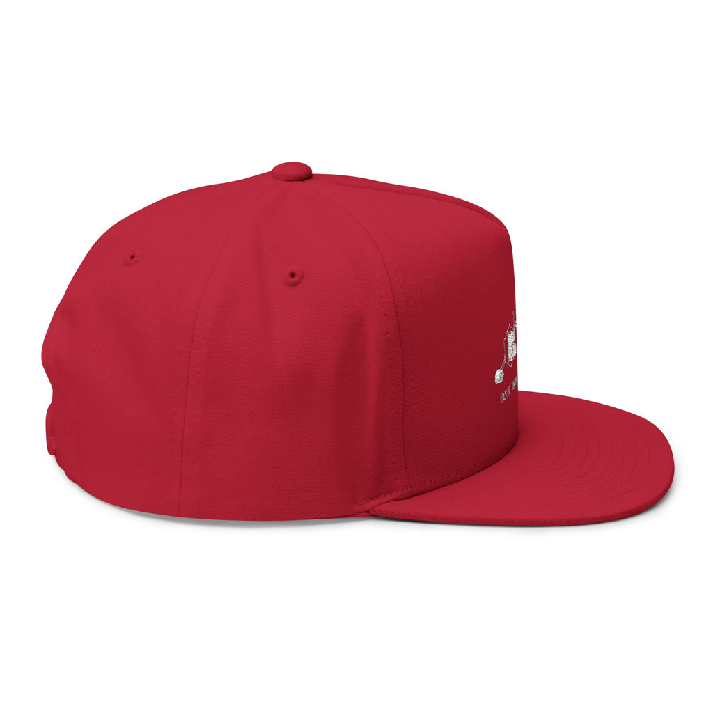 BTTF - Black Trans Travel Fund Embroidered Logo Flat Bill Cap