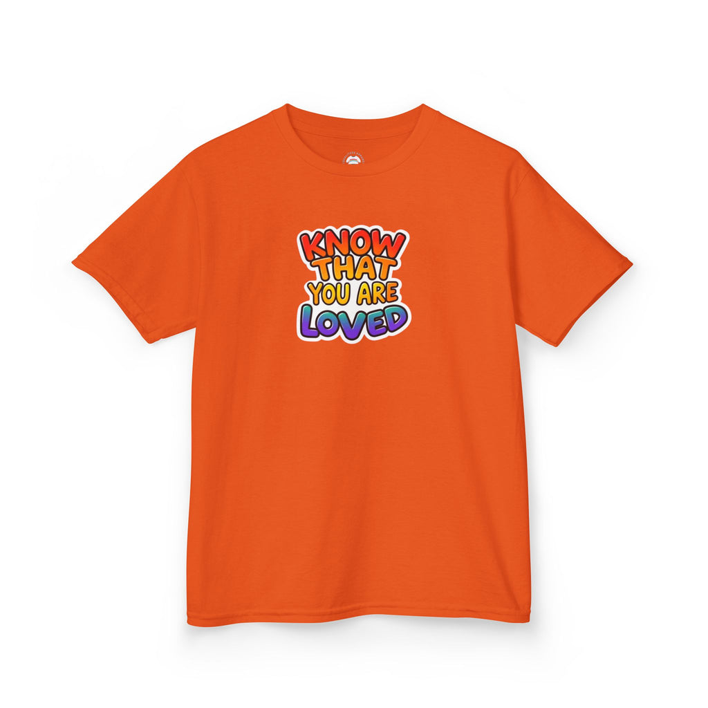 Know That You Are Loved Heavy Cotton™ Tee - Peace Tee for Children - EqualiTees.Me