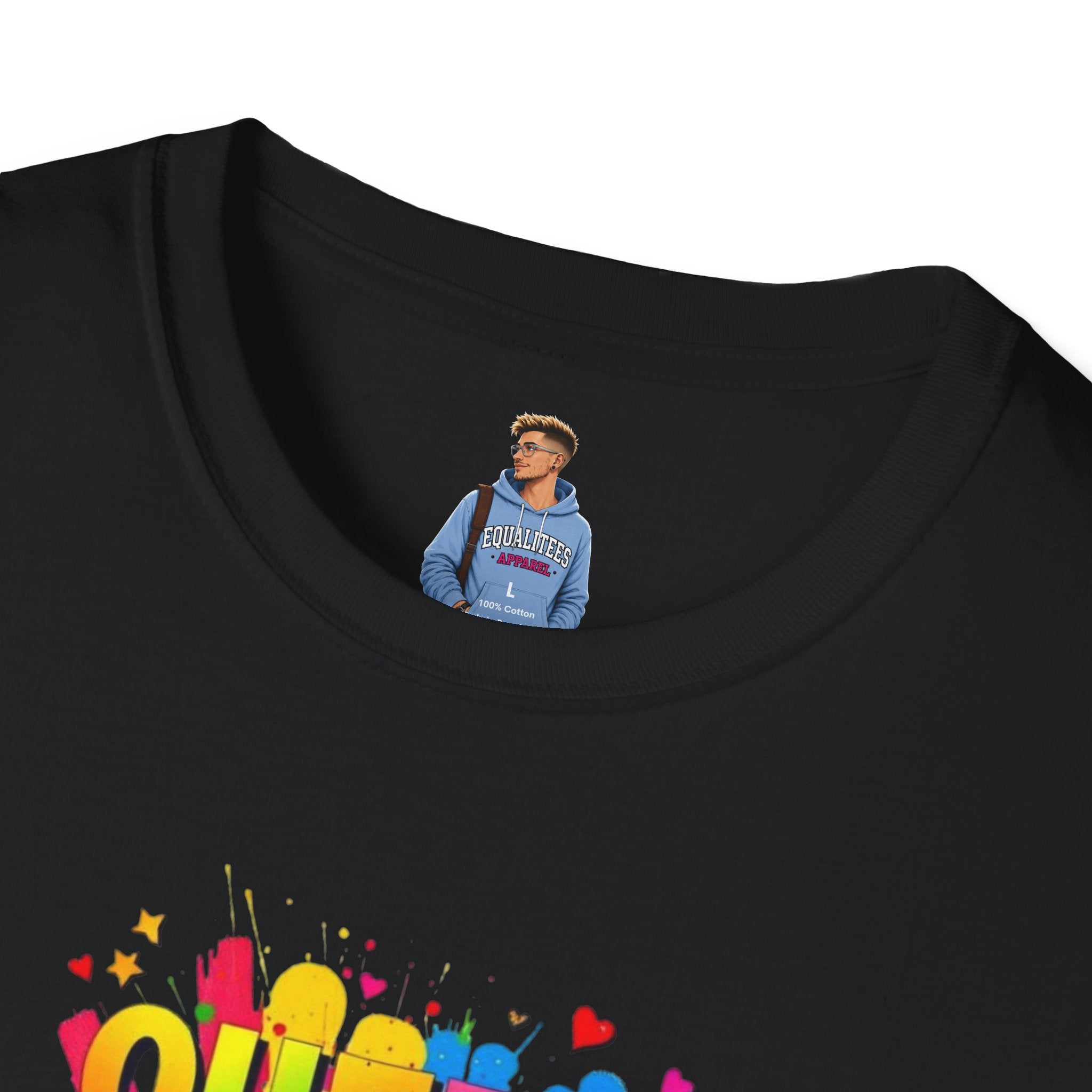 Queer Kids Matter Unisex Softstyle T-Shirt - Celebrate Inclusivity & Pride