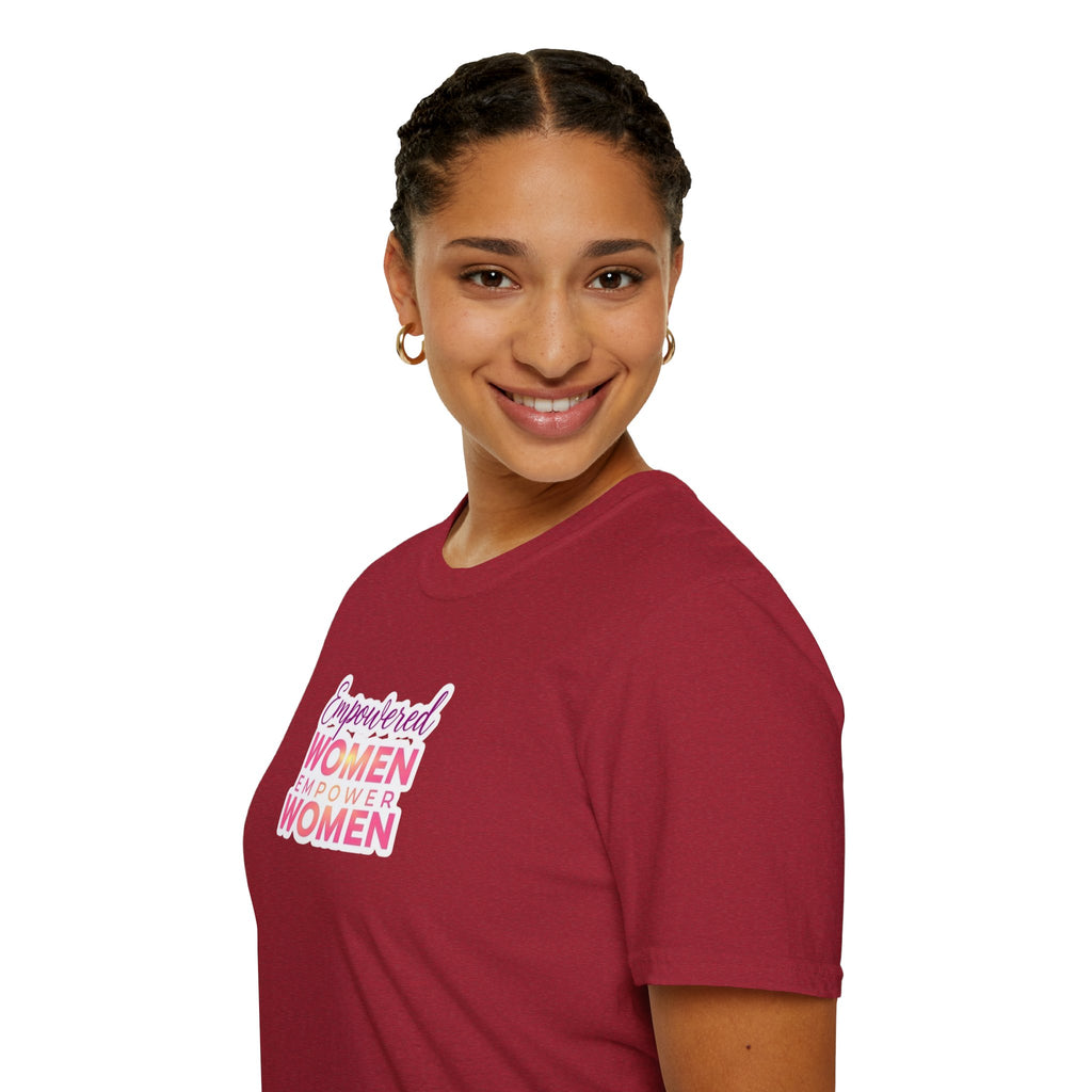 Empowered Women T-Shirt | Unisex Softstyle Tee for Women’s Empowerment