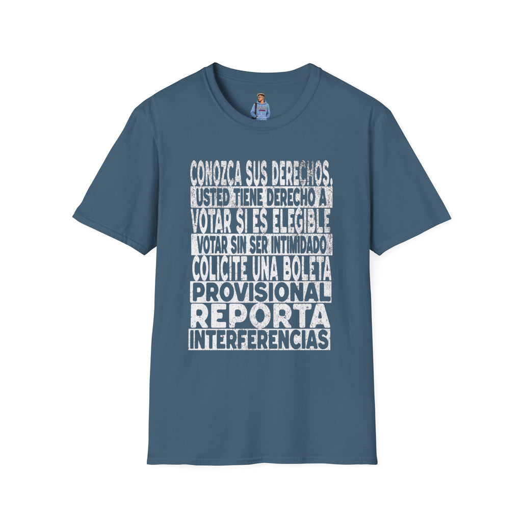 Know Your Voting Rights Spanish T-Shirt