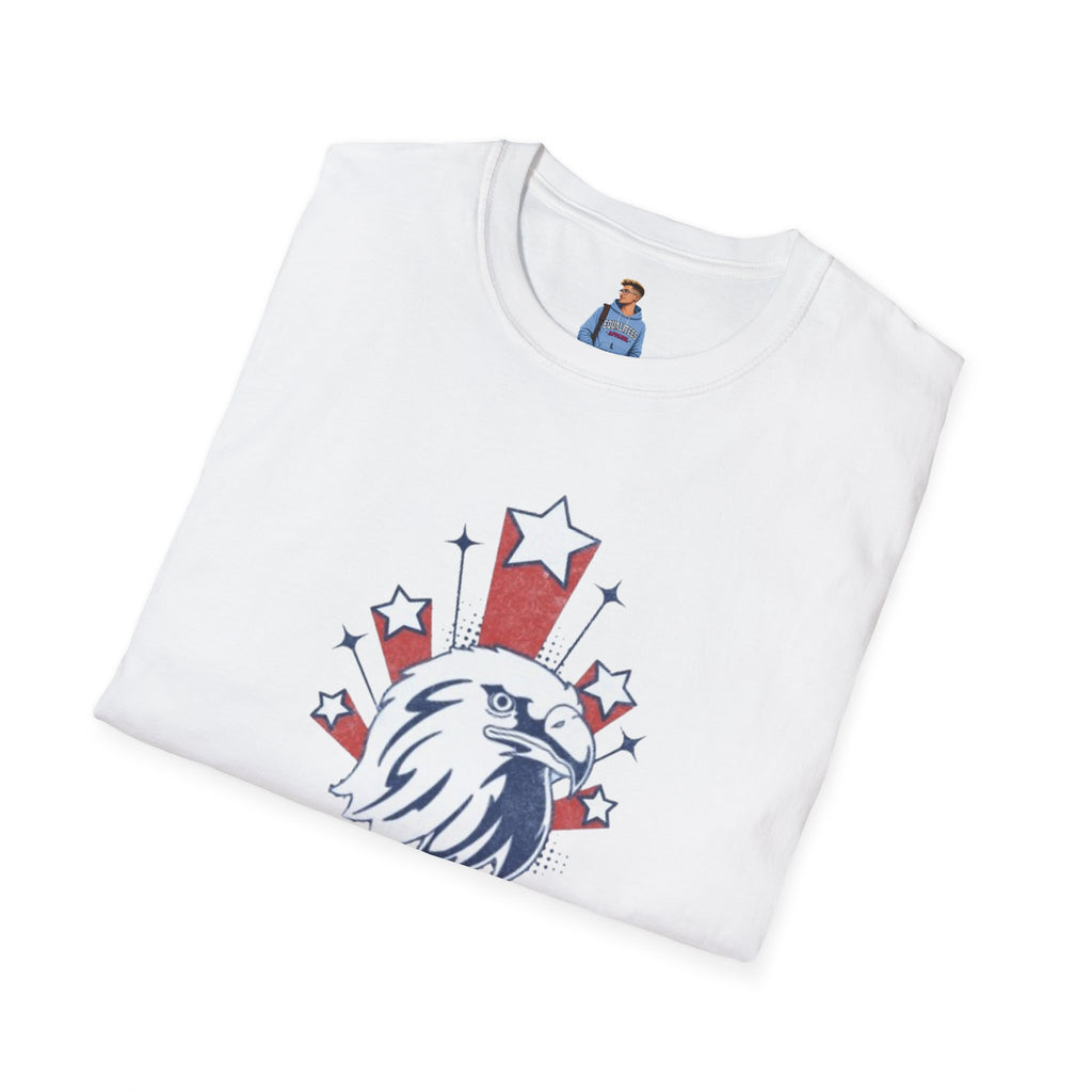 Americans Against MAGA Red Patriots Unisex Softstyle T-Shirt