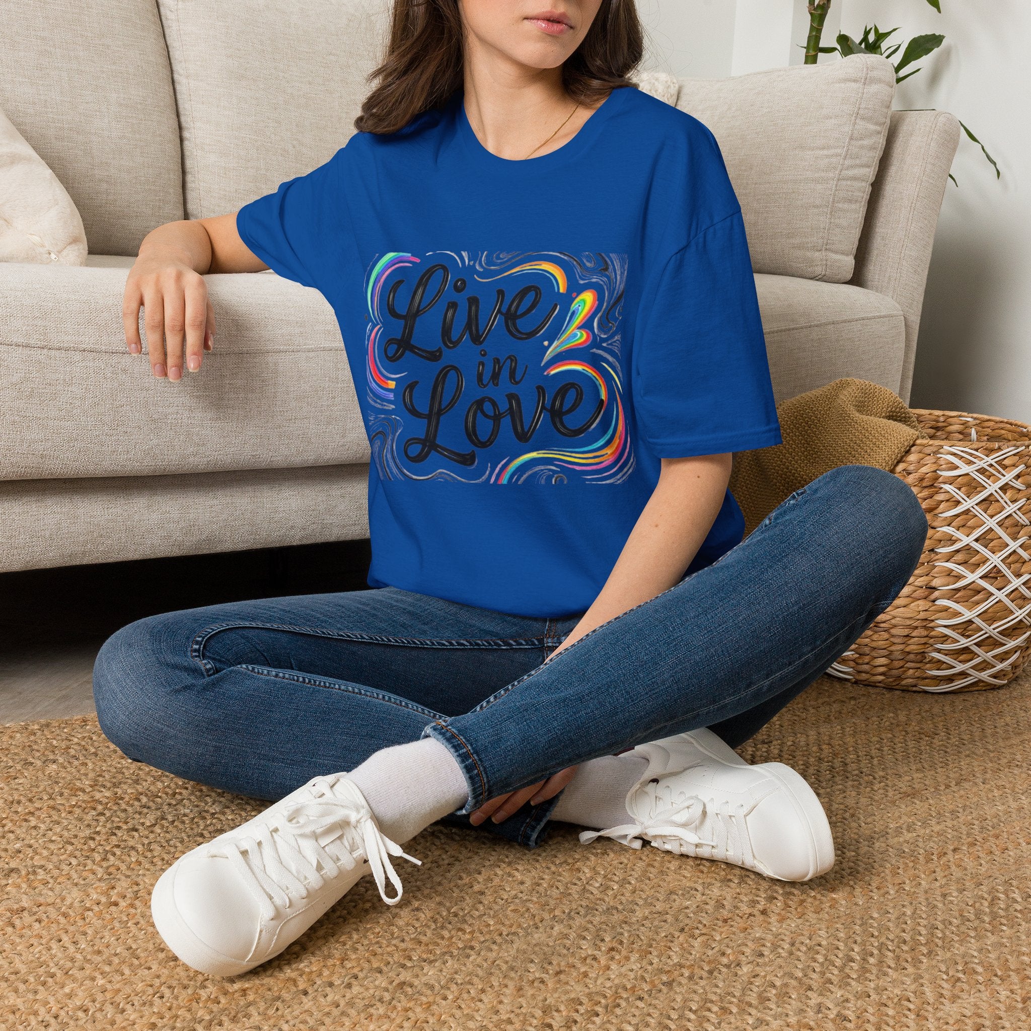 Live in Love Inspirational T-Shirt