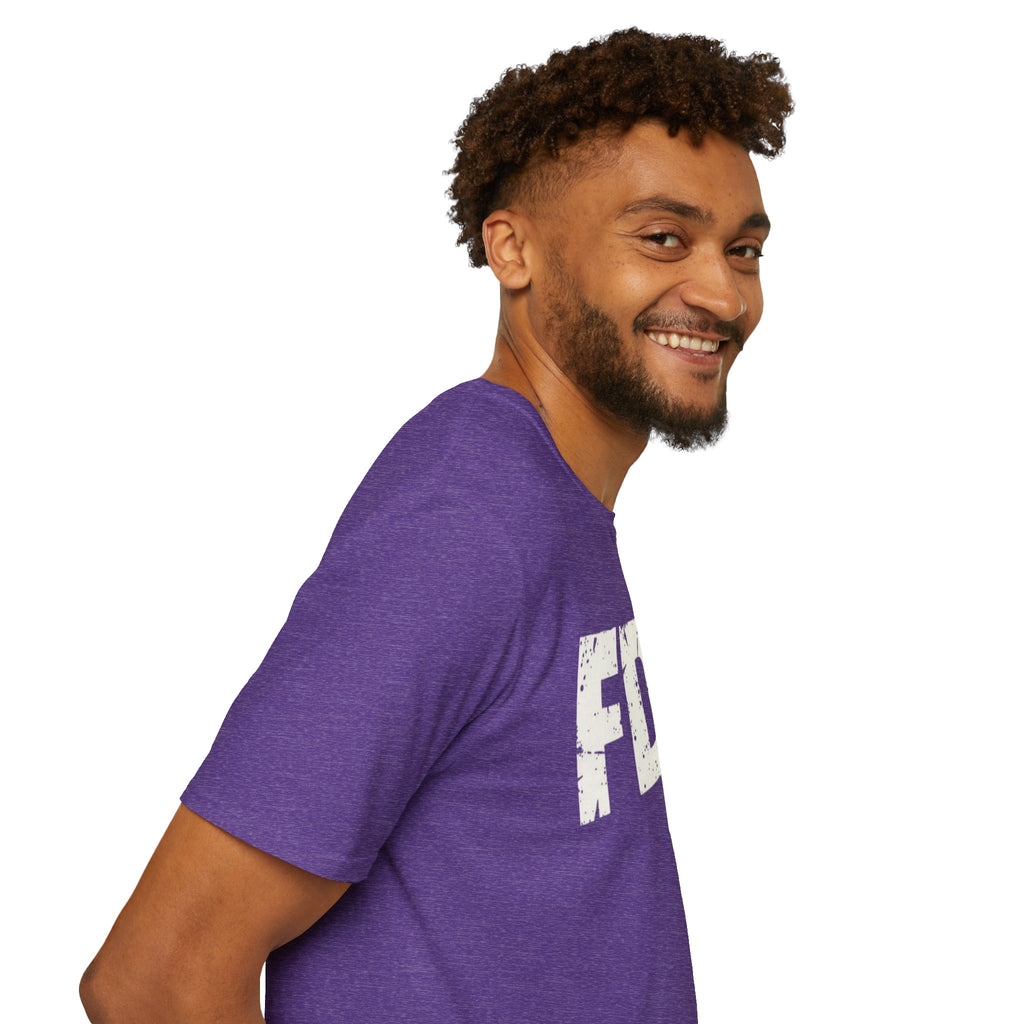 FDT Political Protest Distressed Graphic T-Shirt