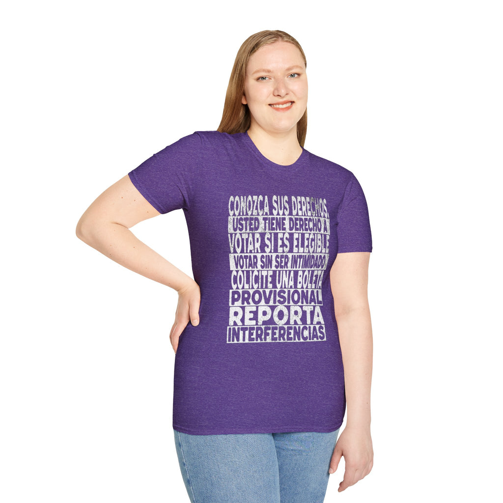 Know Your Voting Rights Spanish T-Shirt