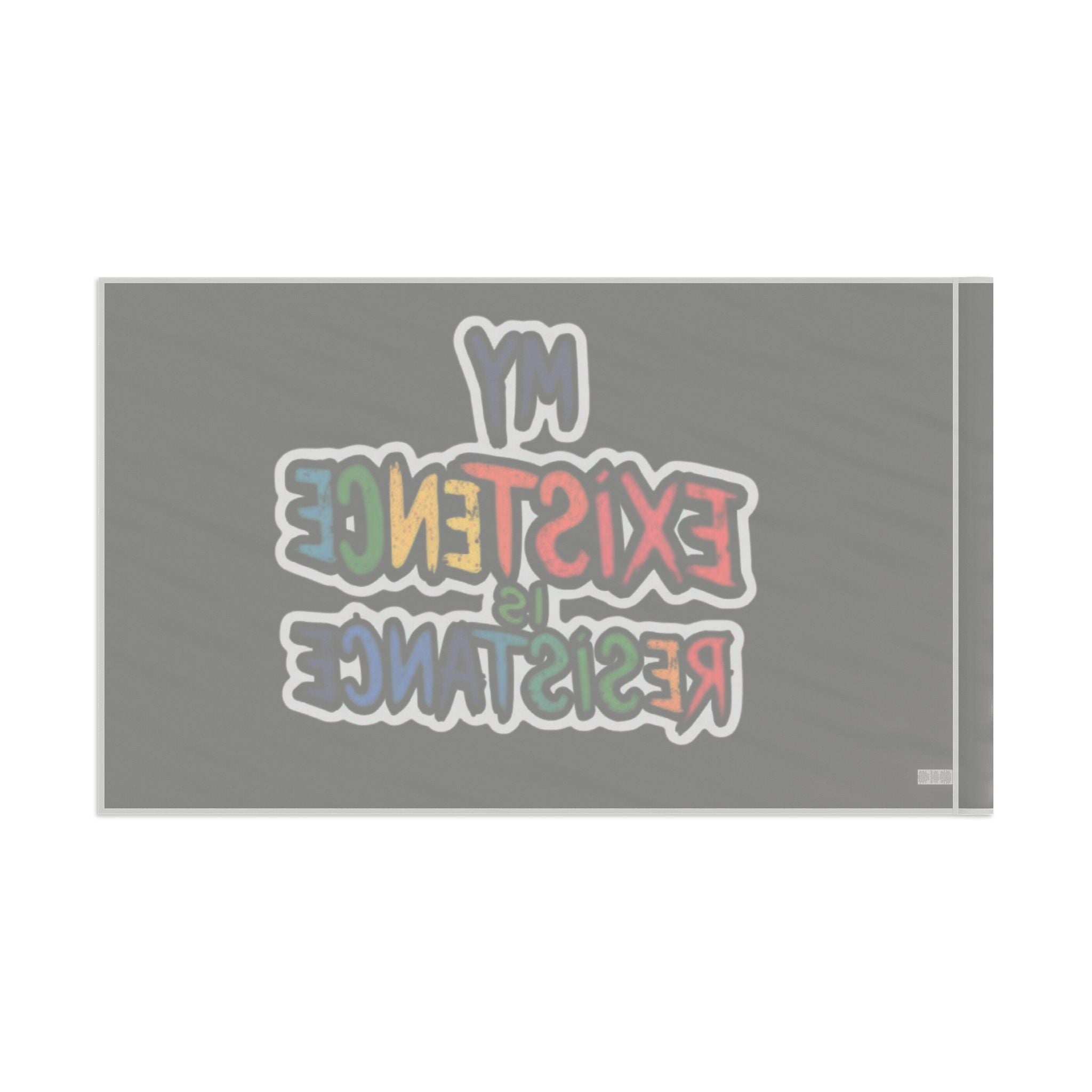 My Existence is Resistance Rainbow Pride Flag - EqualiTees.Me