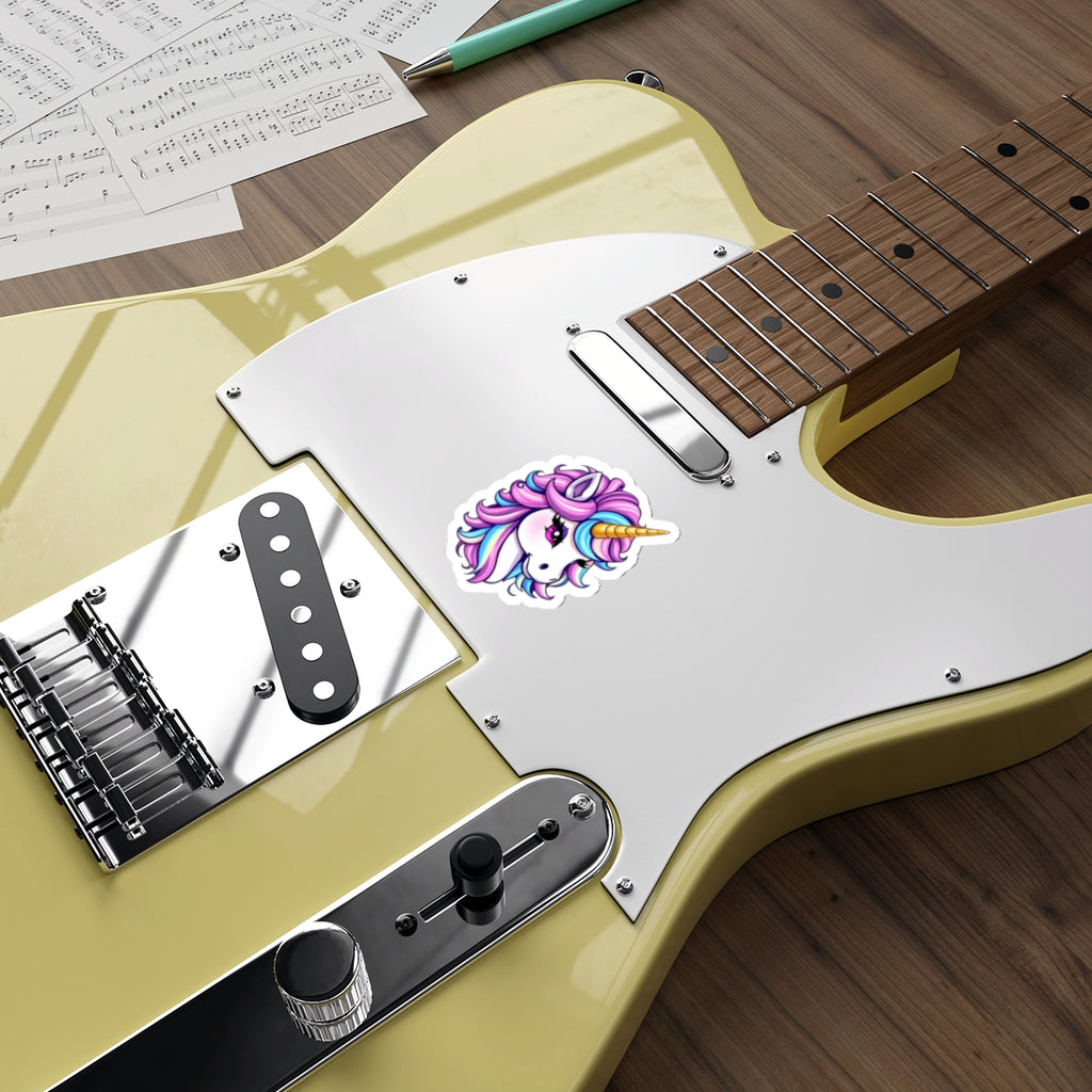 Cute Unicorn Die-Cut Sticker - EqualiTees.Me