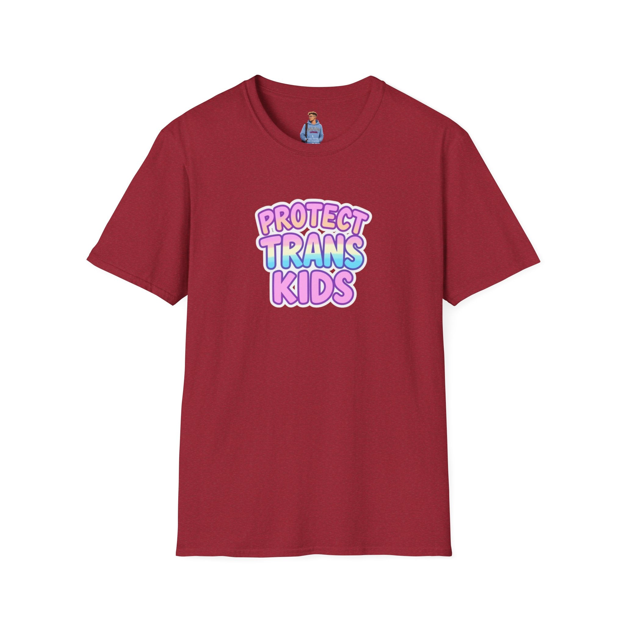 Camiseta unisex Softstyle - Camiseta infantil Protect Trans