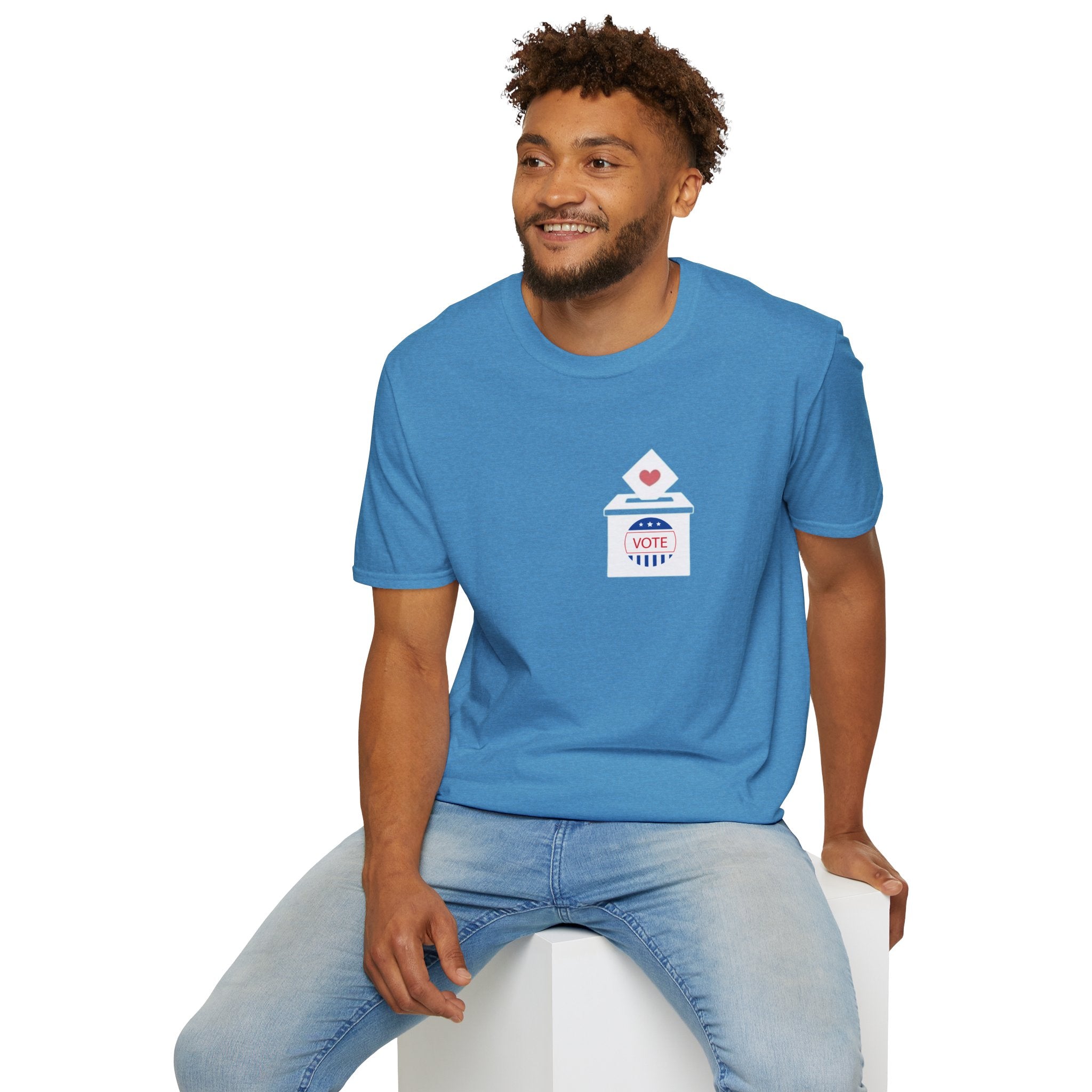 Vote with Your Heart Unisex Softstyle T-Shirt