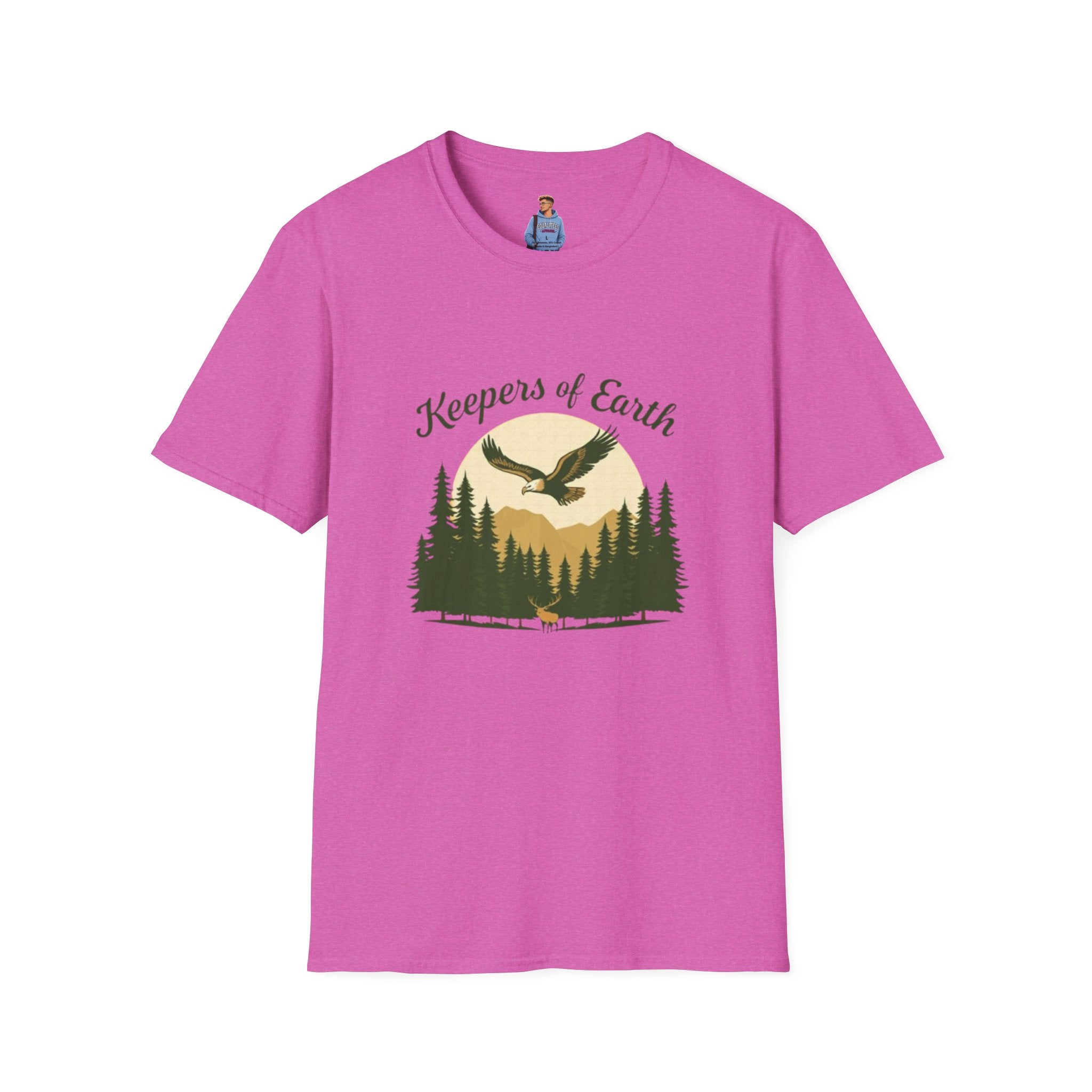 Keepers of the Earth Eagle and Elk T-shirt