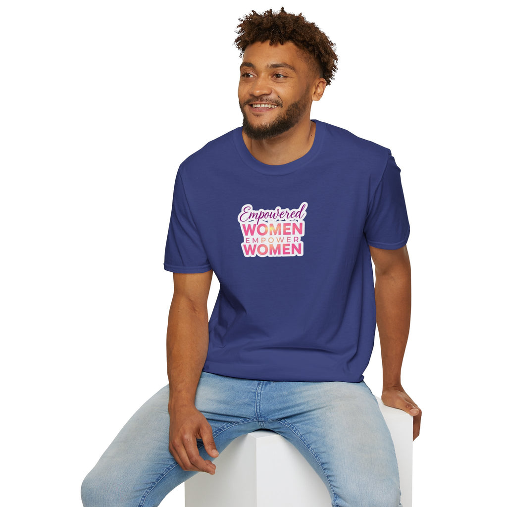 Empowered Women T-Shirt | Unisex Softstyle Tee for Women’s Empowerment