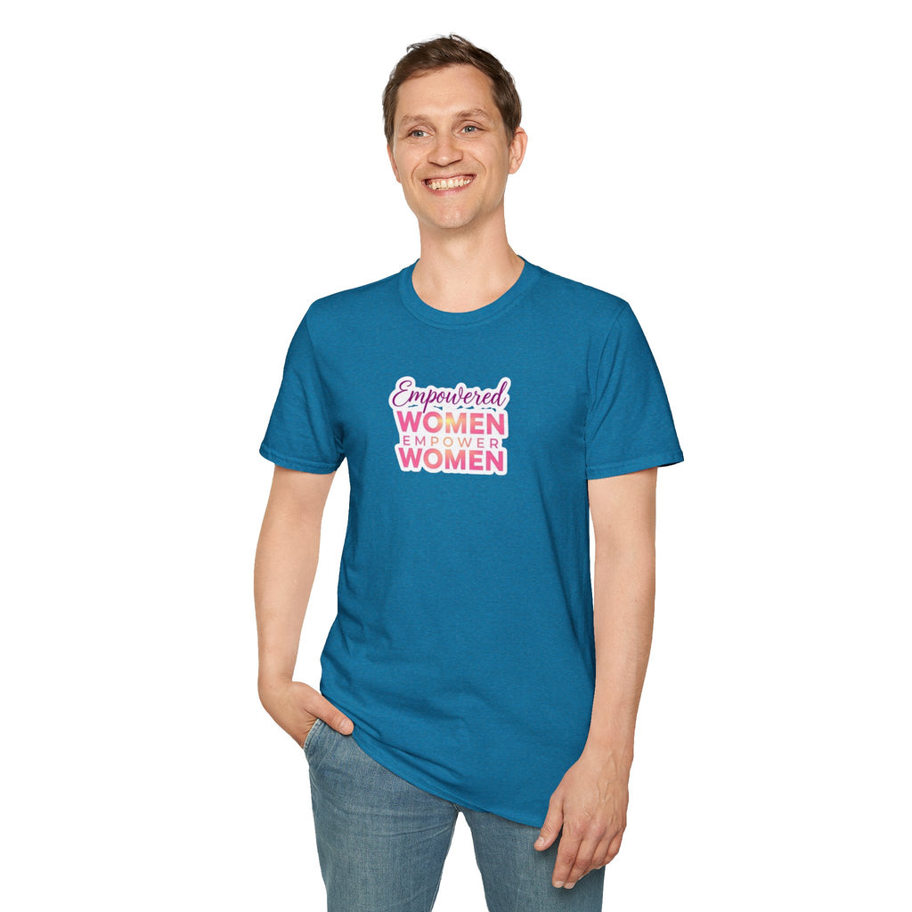 Empowered Women T-Shirt | Unisex Softstyle Tee for Women’s Empowerment