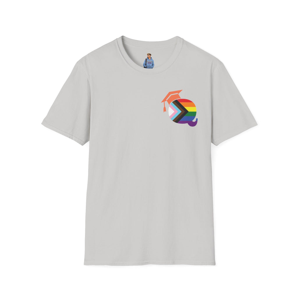 TWQ - Teaching While Queer Unisex Softstyle Logo T-shirt