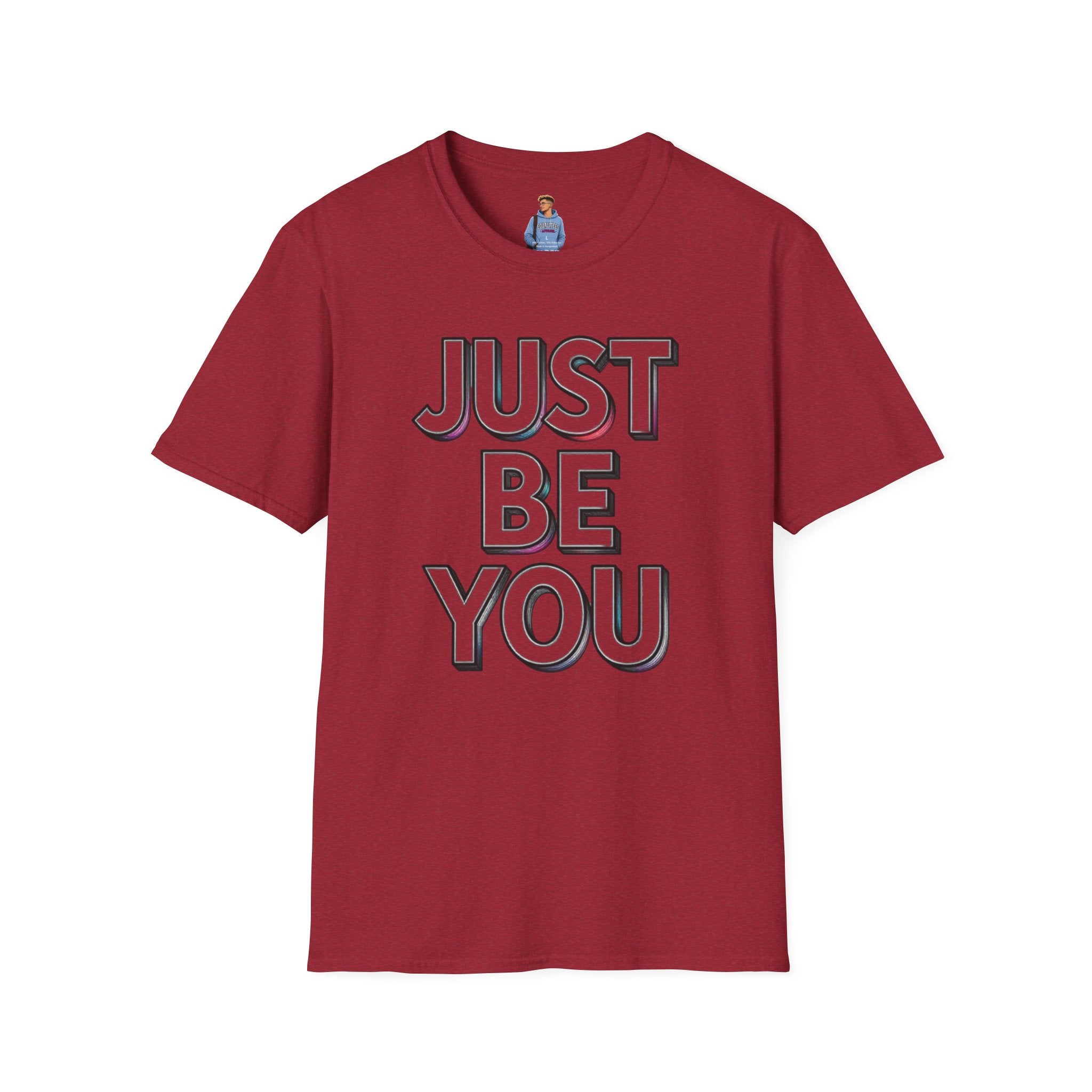 Just Be You T-Shirt — Inspirational Minimalist Graphic Tee