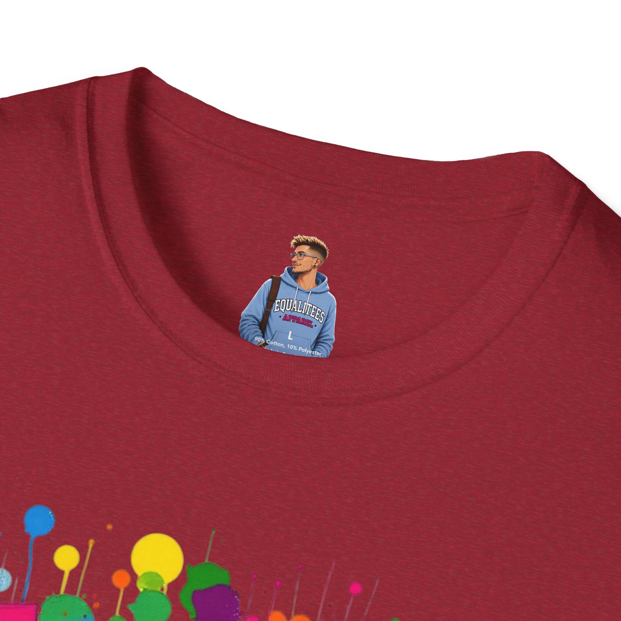 Juntos nos levantamos Camiseta unisex de estilo suave