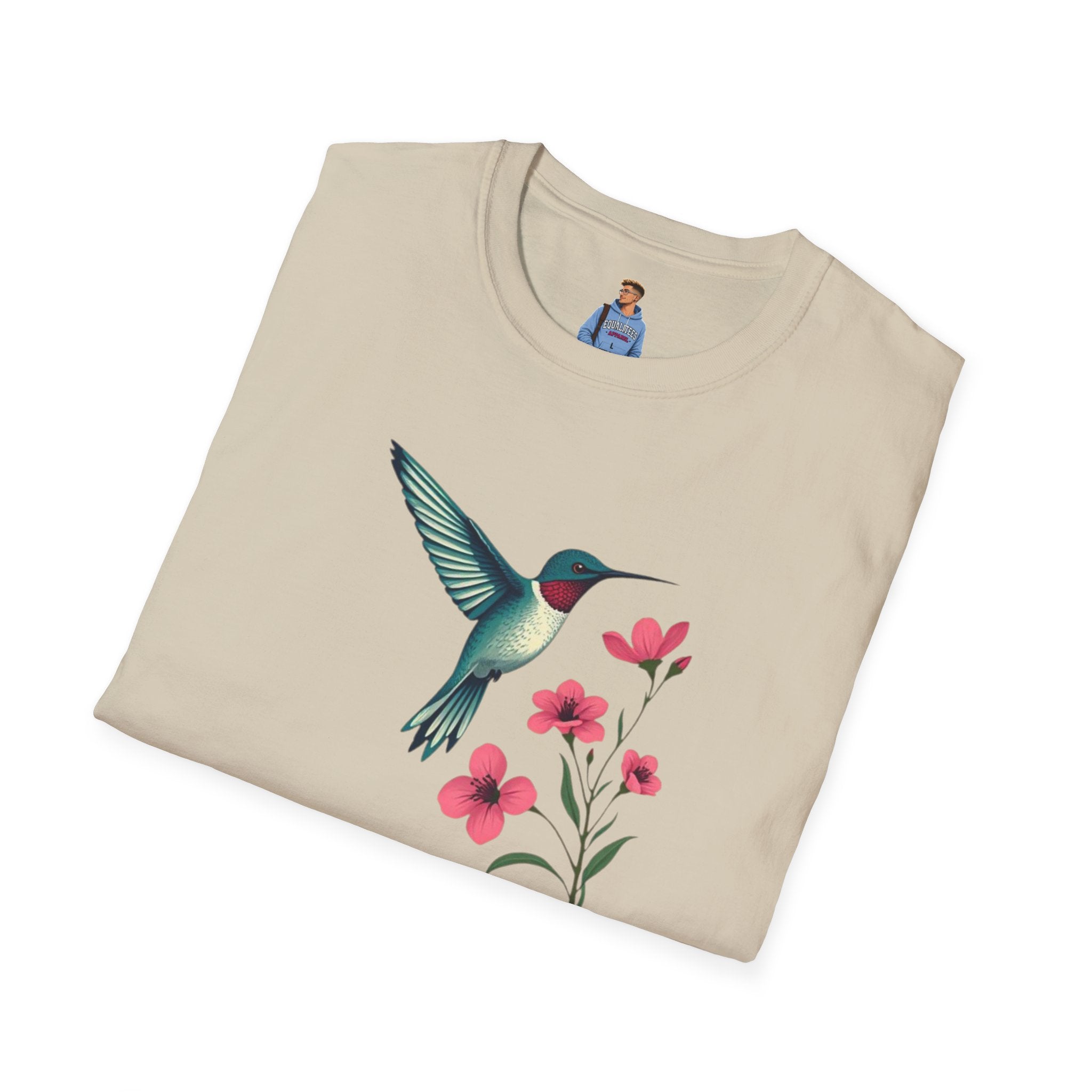 Floral Hummingbird T-Shirt