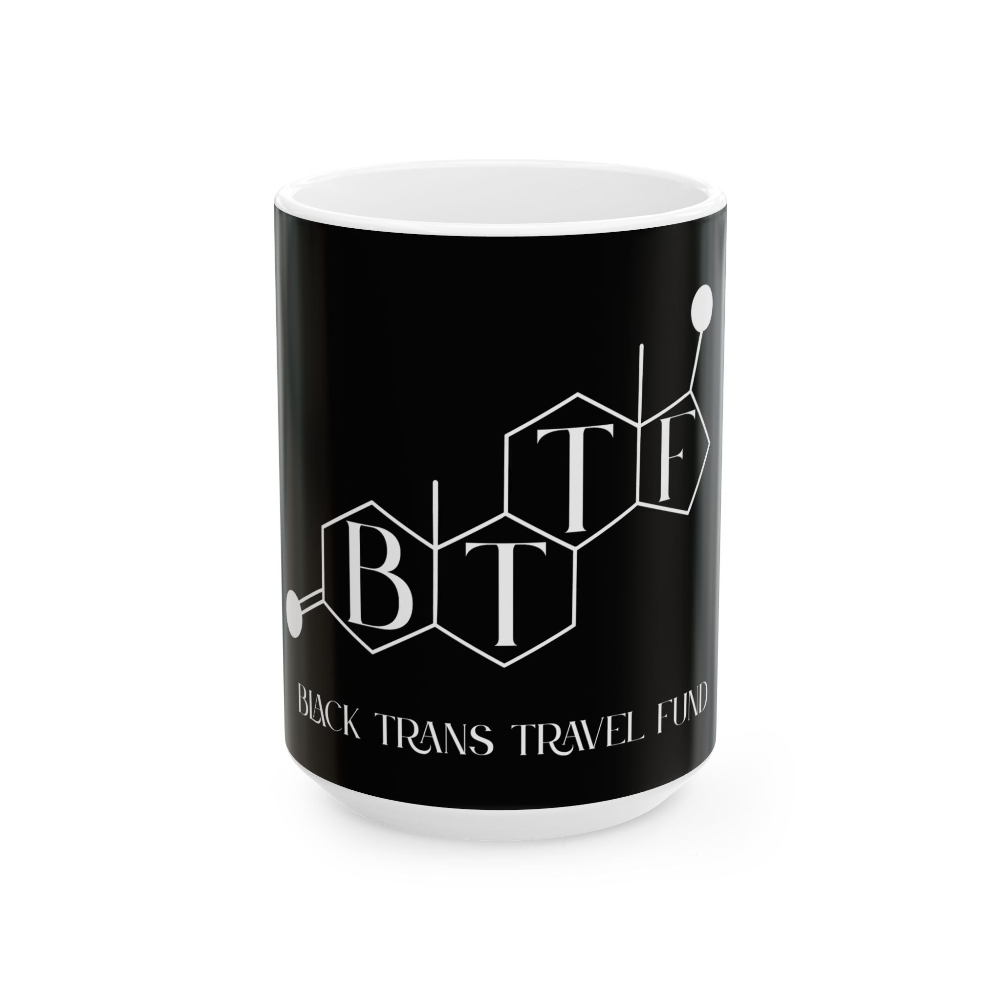 BTTF - Black Trans Travel Fund Coffee Mug (11 or 15 oz)