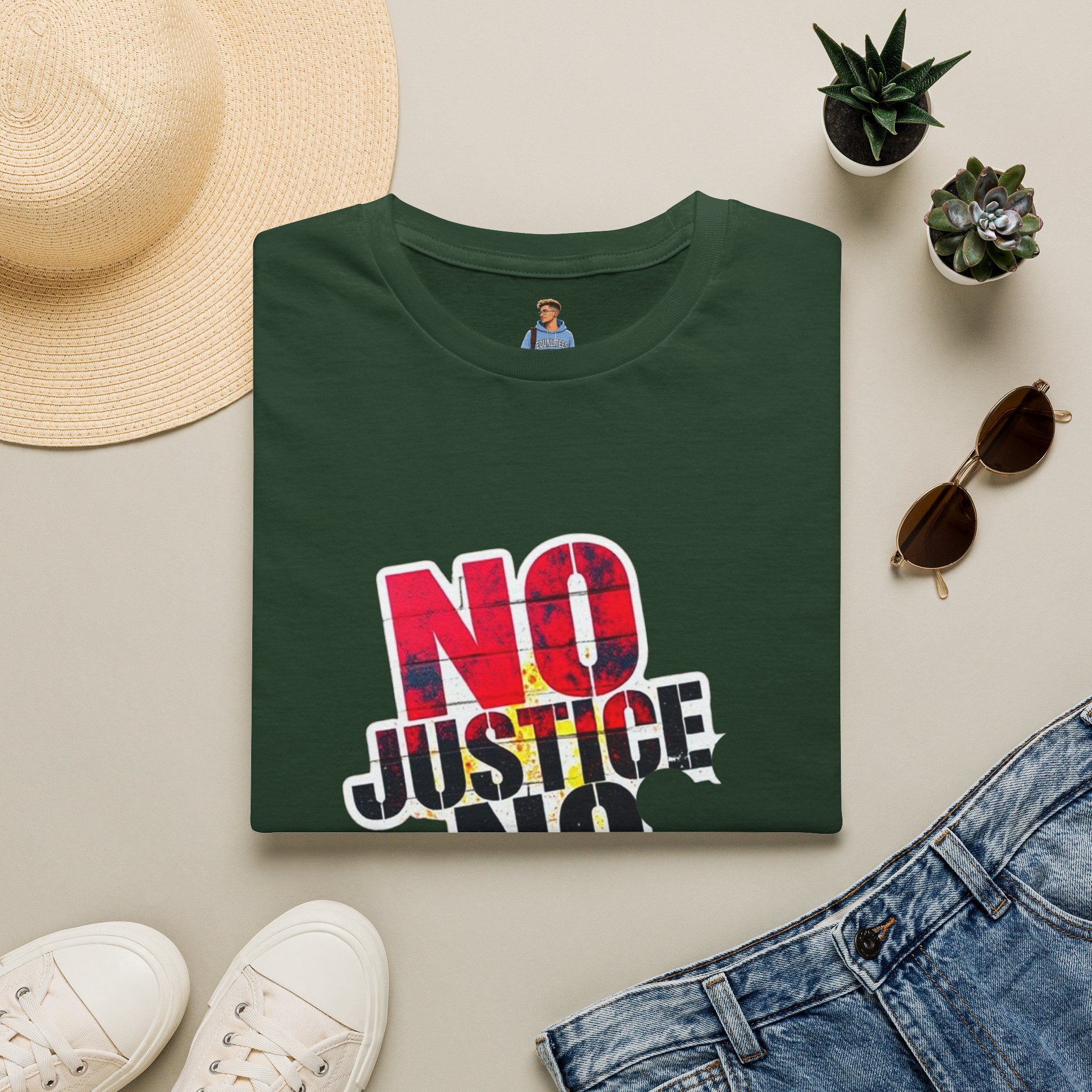 No Justice, No Peace Unisex Softstyle T-Shirt