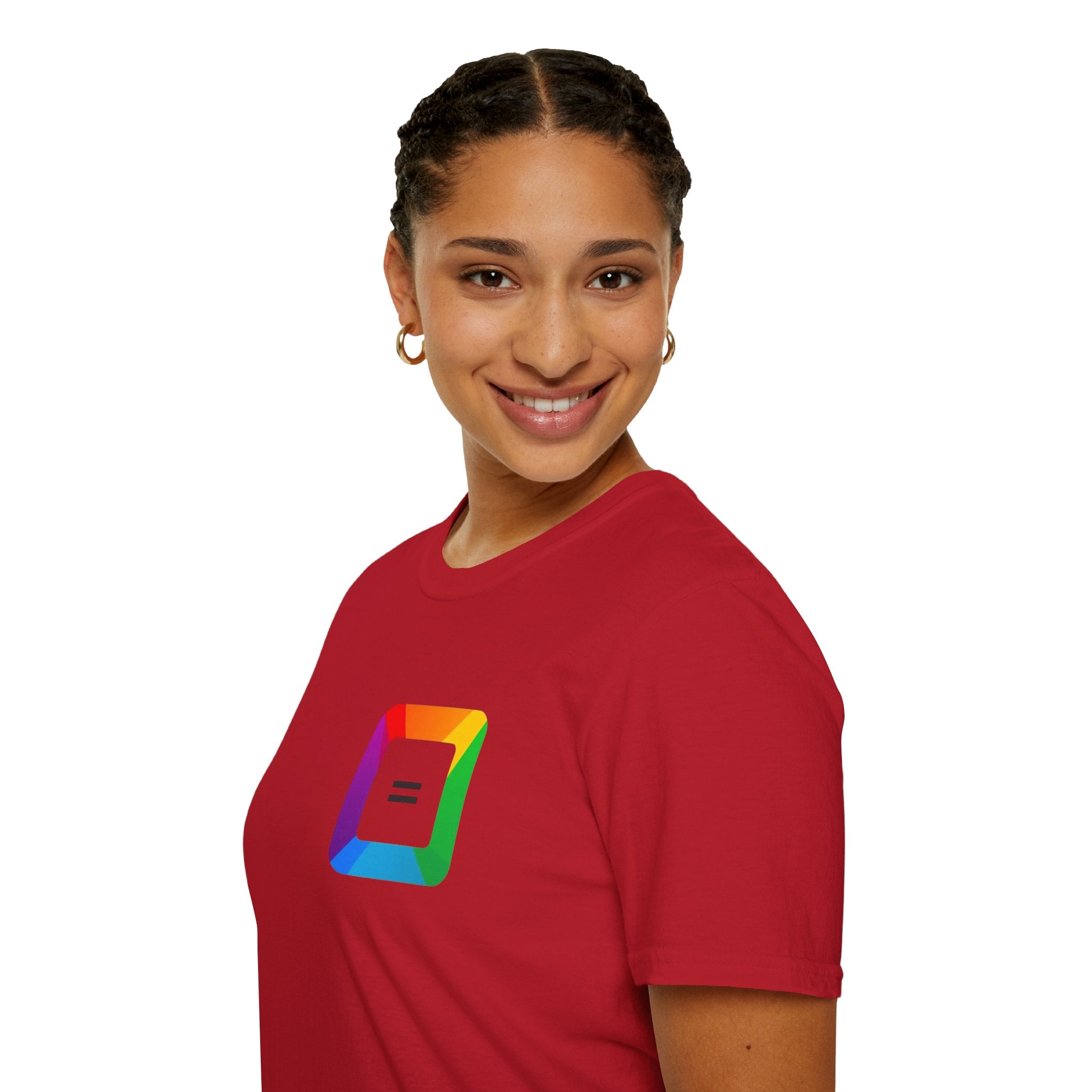 Pride-Theme Unisex Softstyle T-Shirt - "True freedom is Equality for ALL"