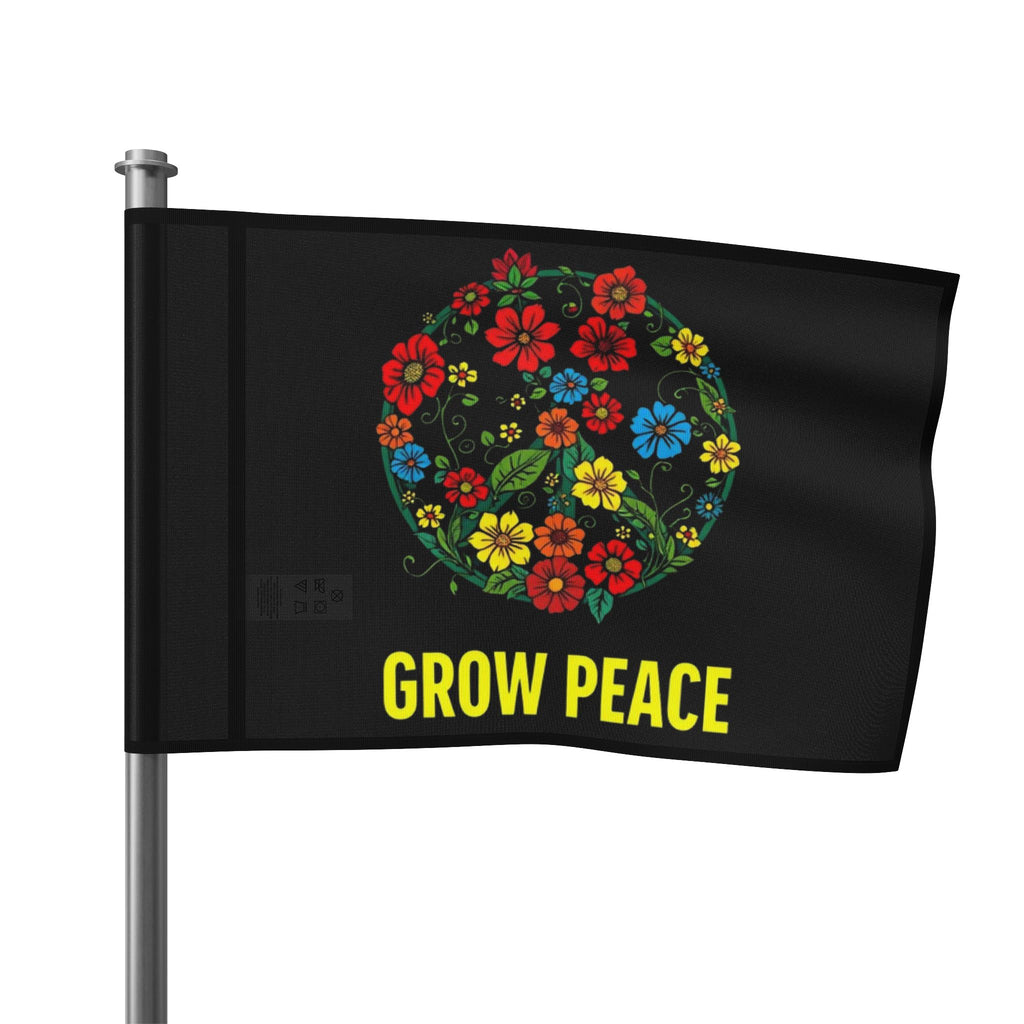Floral Grow Peace Flag - EqualiTees.Me