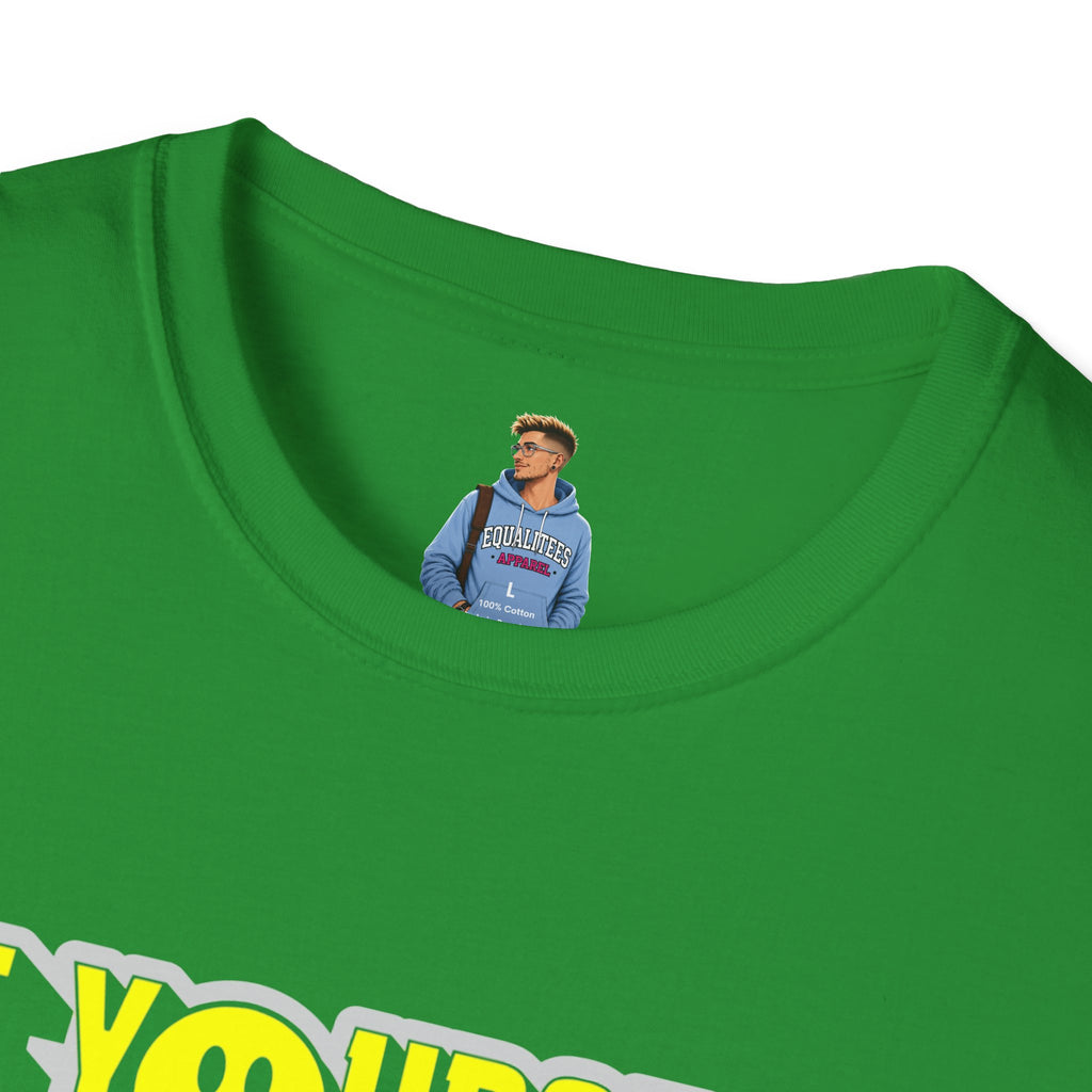 Be Yourself Smiley Unisex Softstyle T-Shirt