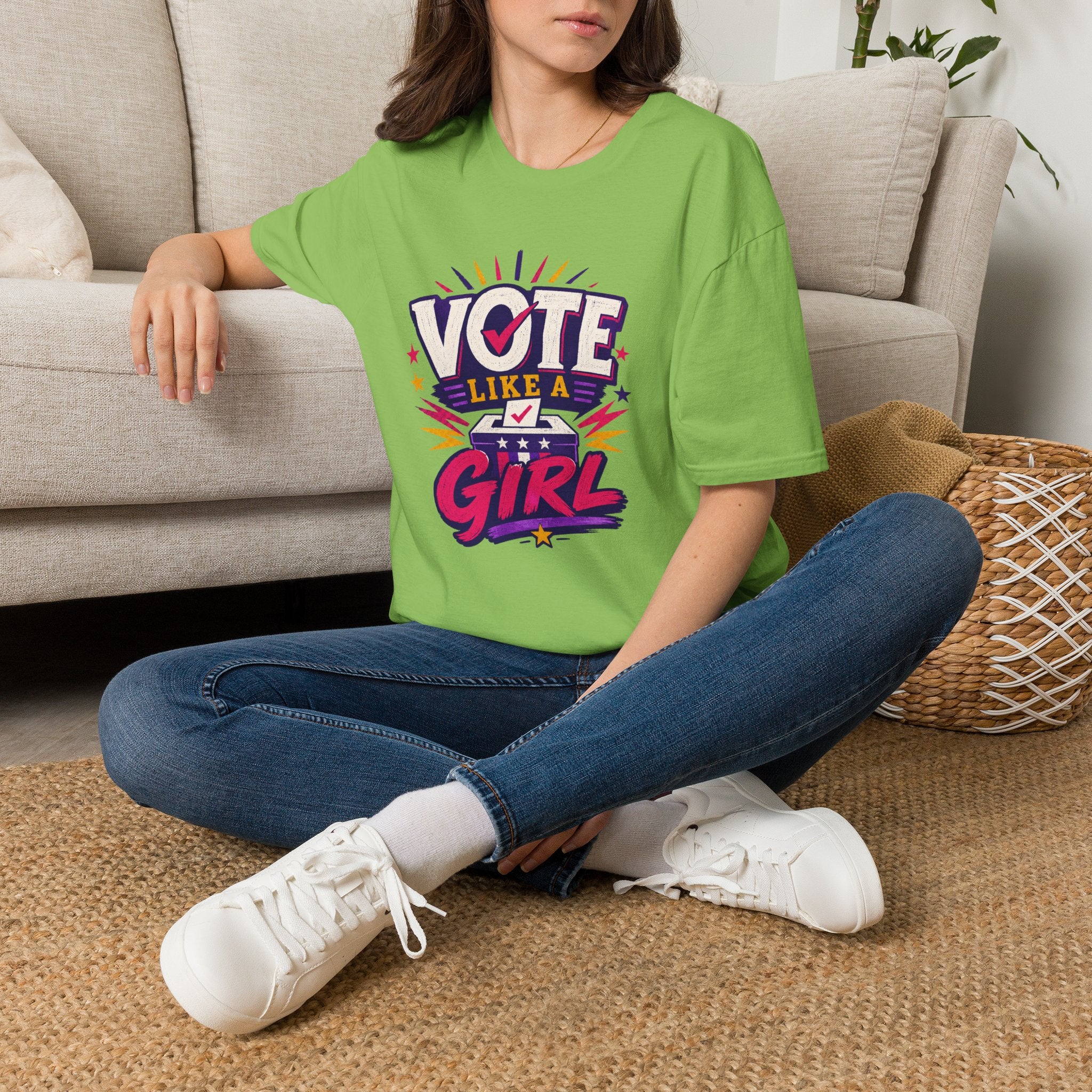 Vote Like a Girl T-Shirt
