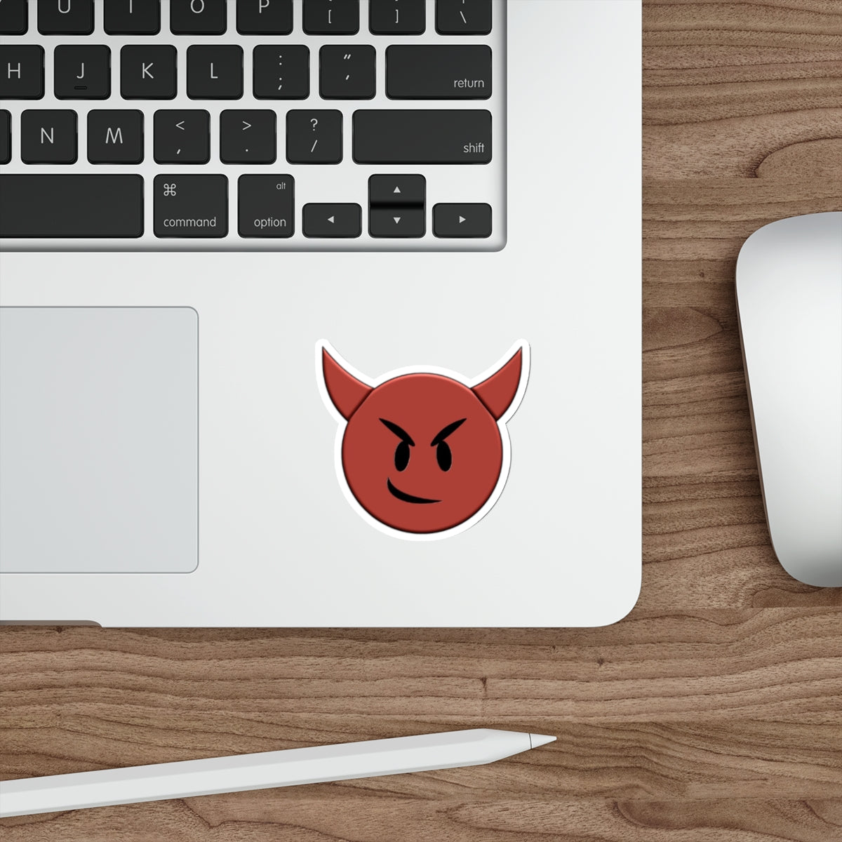 Die-Cut Stickers - Cute Lil' Devil - EqualiTees.Me