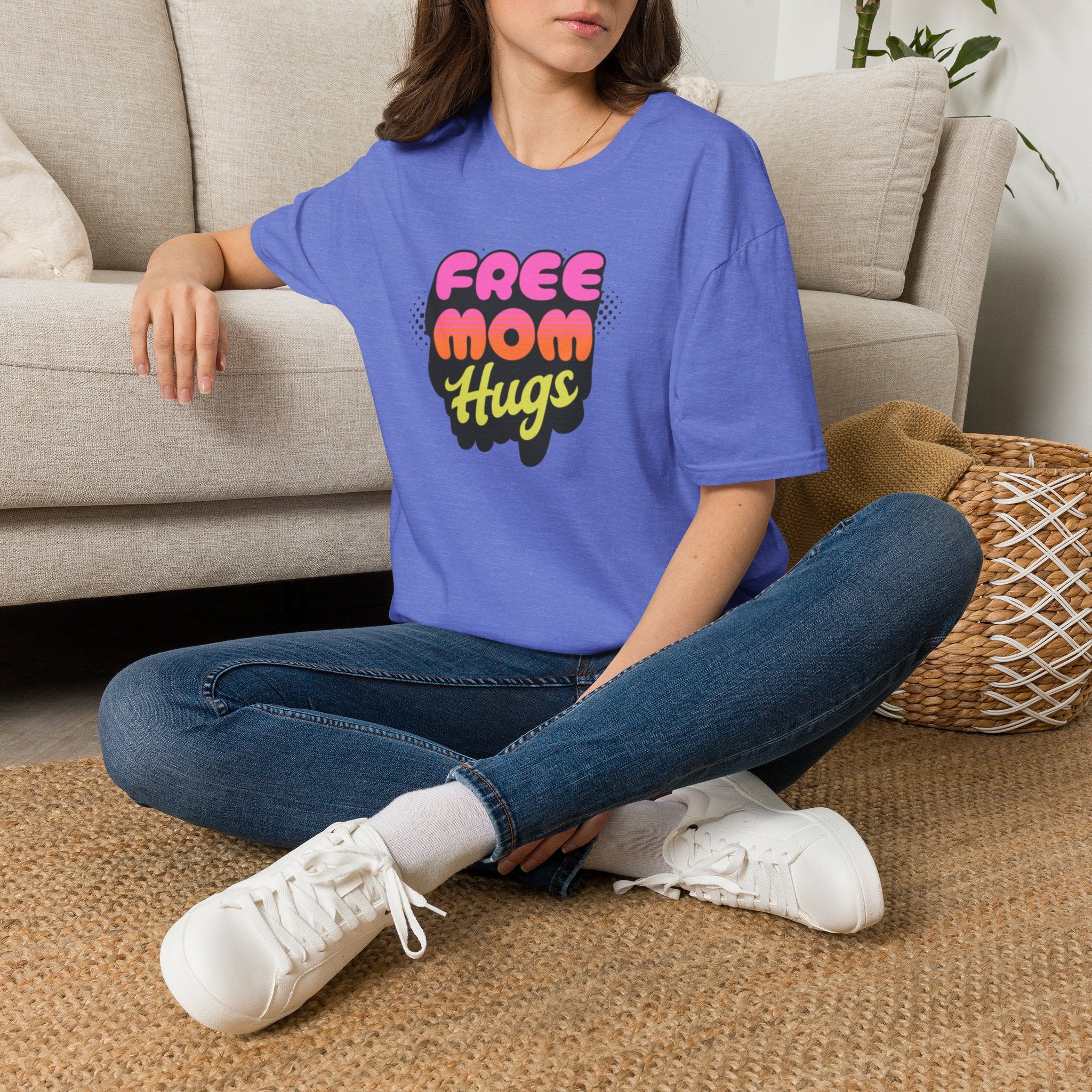 Free Mom Hugs Unisex Softstyle T-Shirt