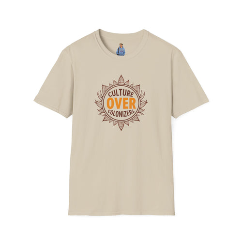 Culture Over Colonizers Unisex Softstyle T-Shirt