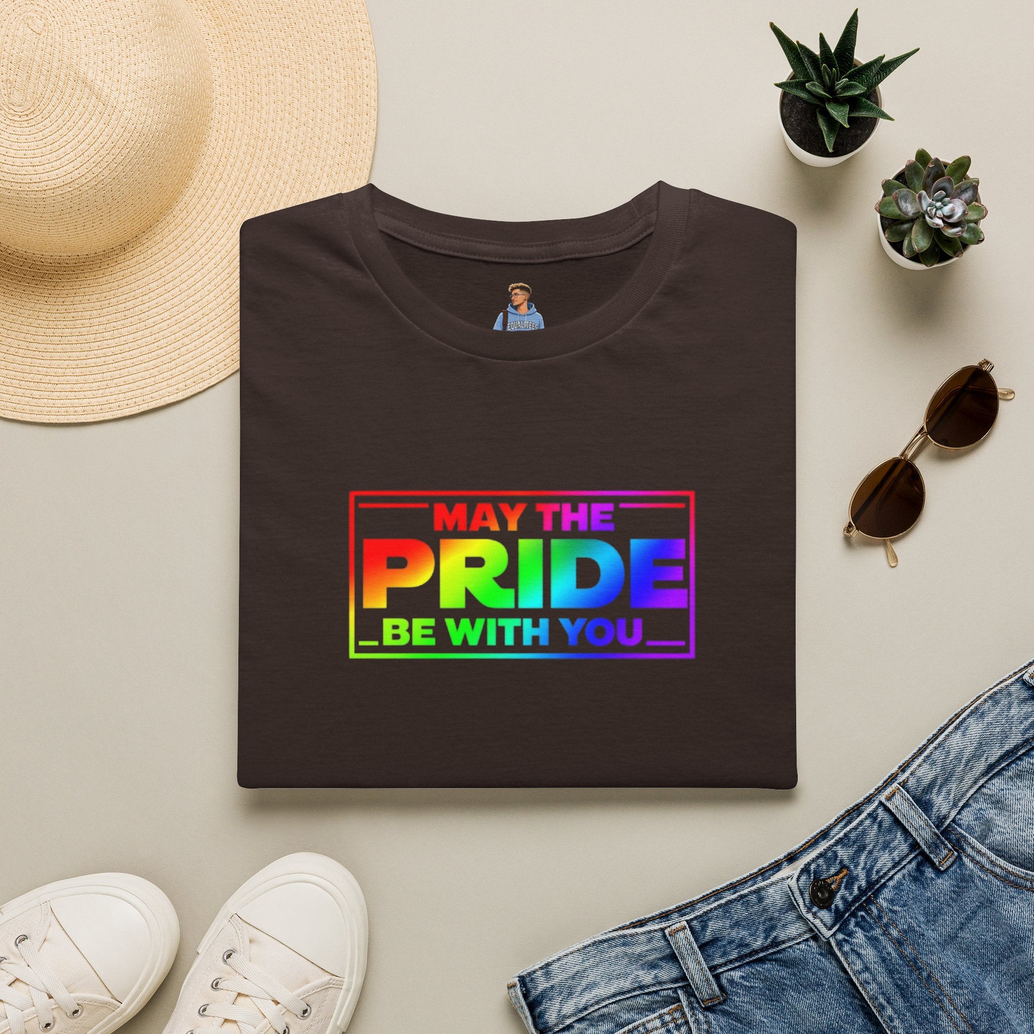 Camiseta gráfica del Orgullo - Que el Orgullo te acompañe - Unisex