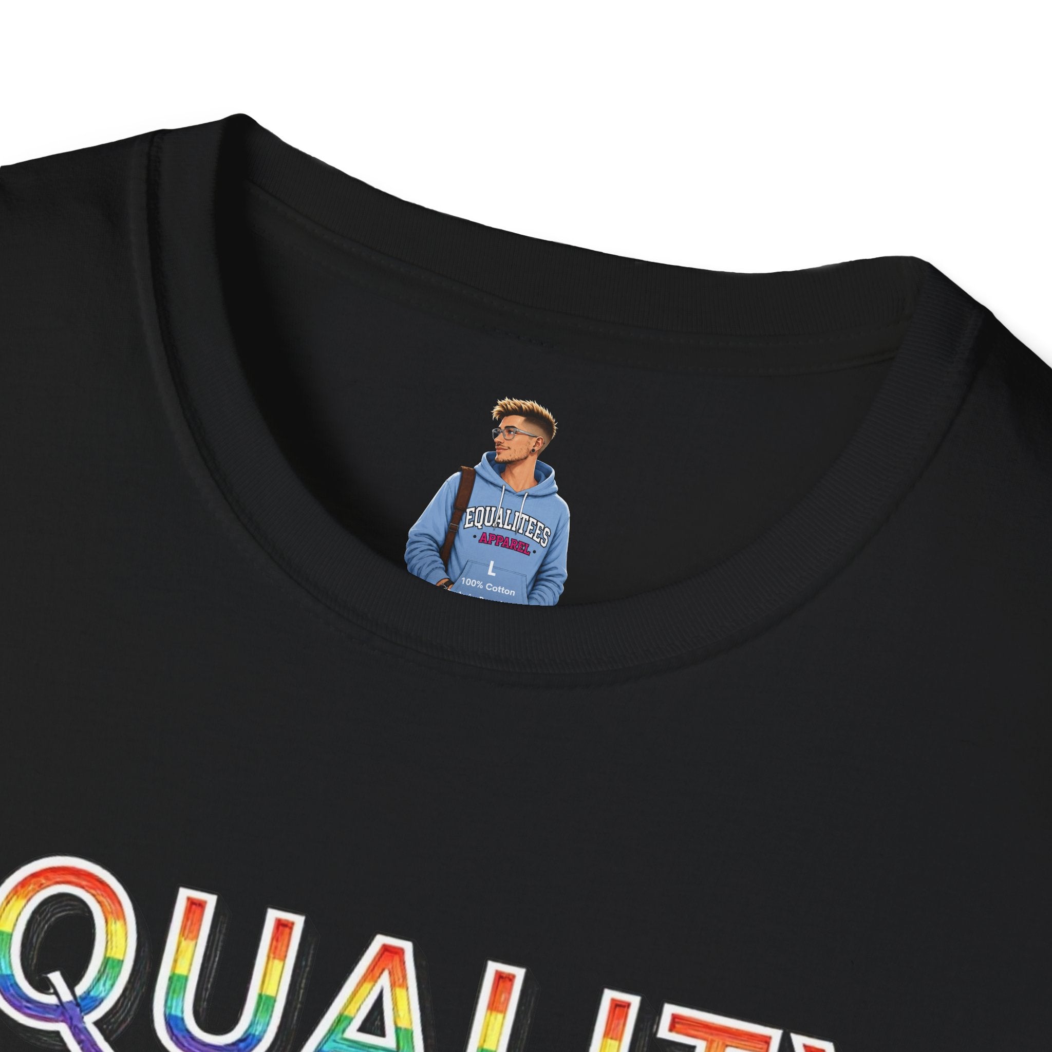Equality is Greater Than Division T-Shirt — Rainbow Pride Graphic Tee