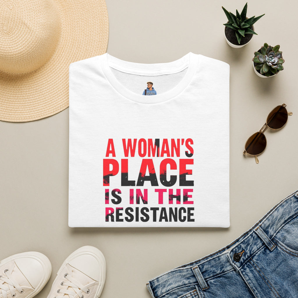A Woman's Place Is in the Resistance Unisex Softstyle T-Shirt