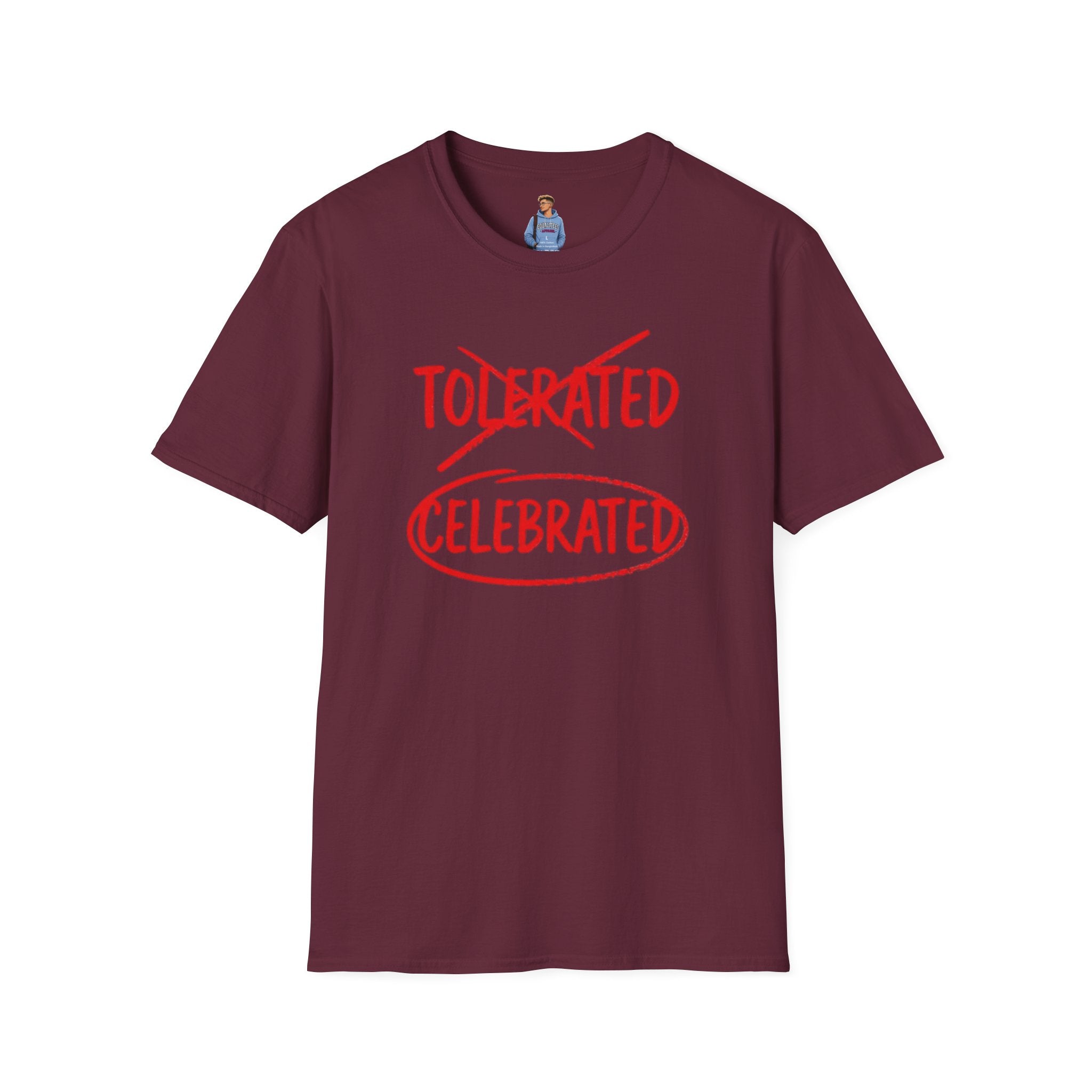 Not Tolerated. Celebrated. T-Shirt