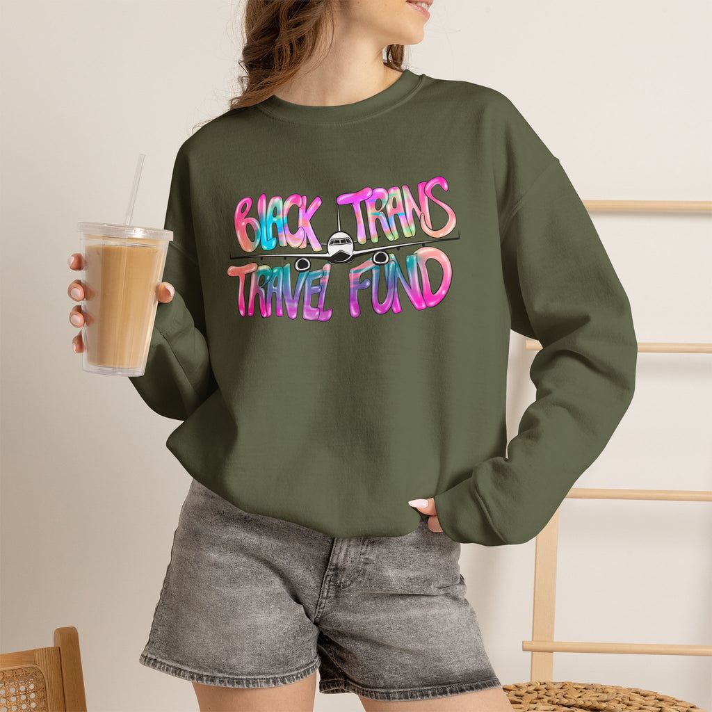 BTTF - Black Trans Travel Fund Unisex Crewneck Sweatshirt