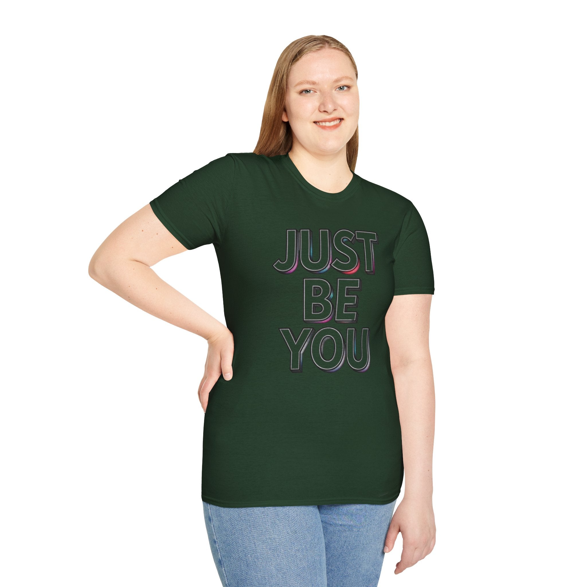 Just Be You T-Shirt — Inspirational Minimalist Graphic Tee