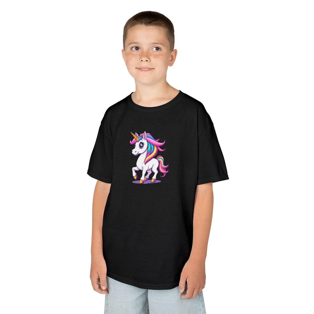 Camiseta de algodón pesado para niños Unicorn Kids