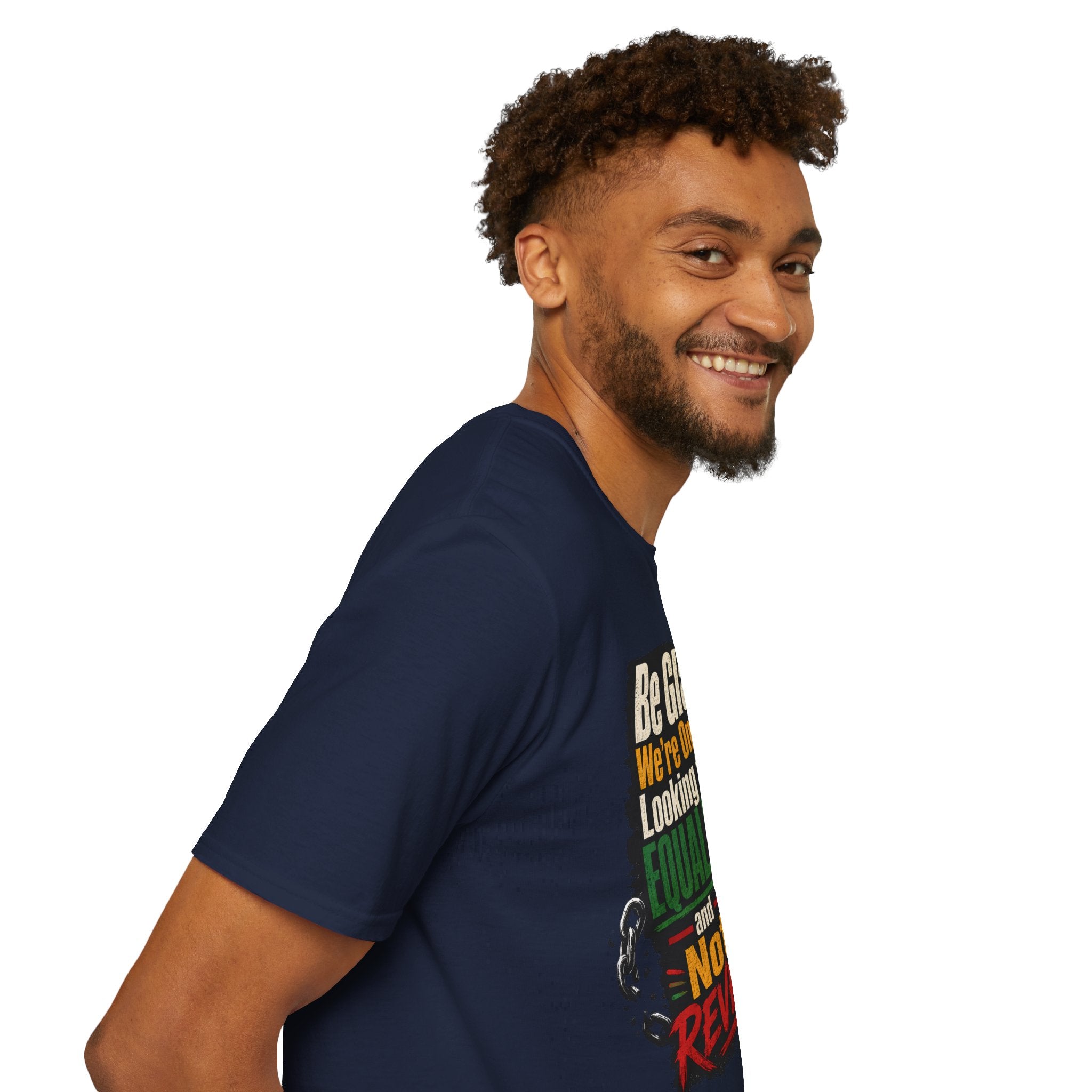 Be Glad We’re Only Looking for Equality T-Shirt — Black Power Fist Social Justice Tee