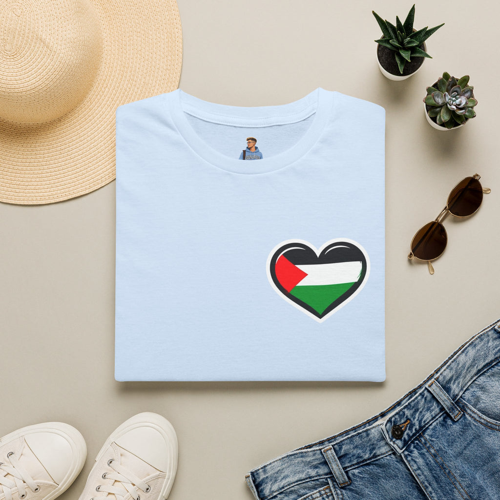 Camiseta unisex de estilo suave: "Apoya a Gaza y todos somos Palestina".