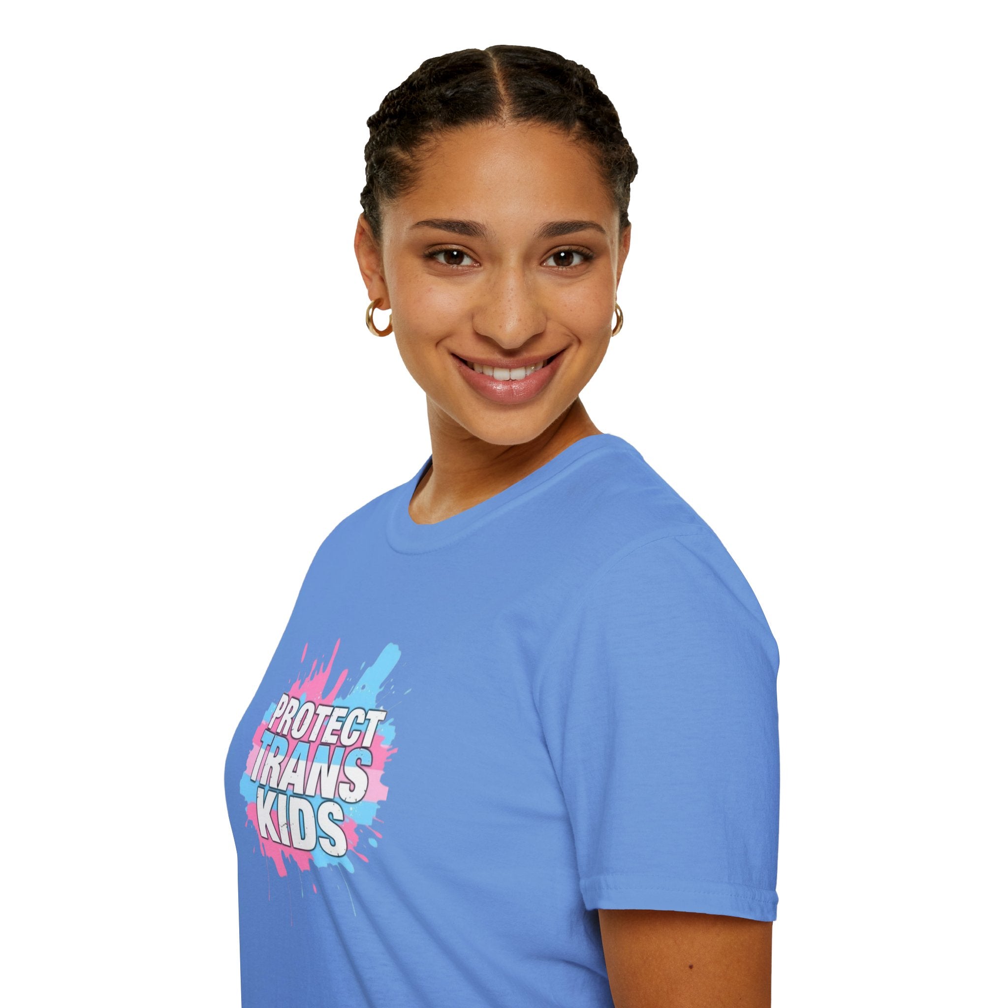 Camiseta unisex infantil "Protect Trans" - Ropa de apoyo LGBTQ+