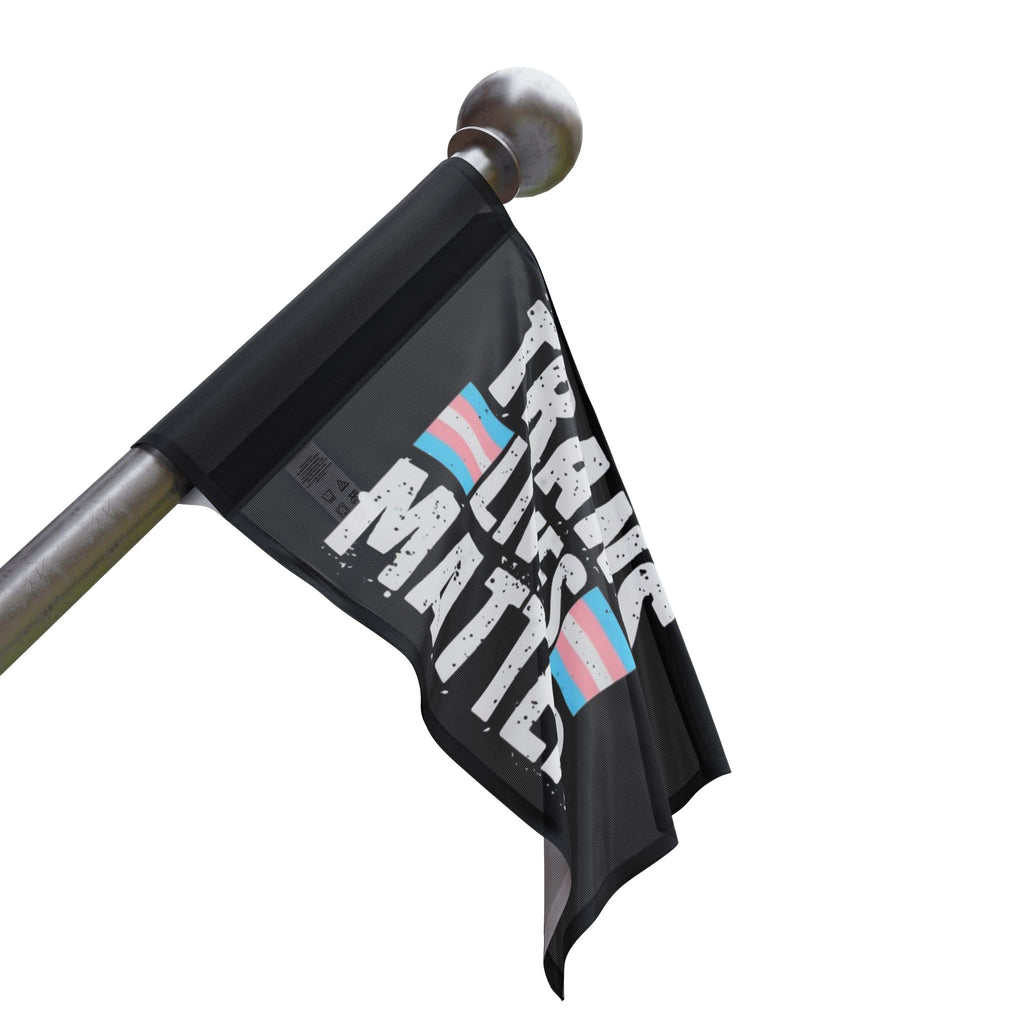 Trans Lives Matter Flag - Aesthetic LGBTQ+ Banner for Celebration & Home Decor - EqualiTees.Me