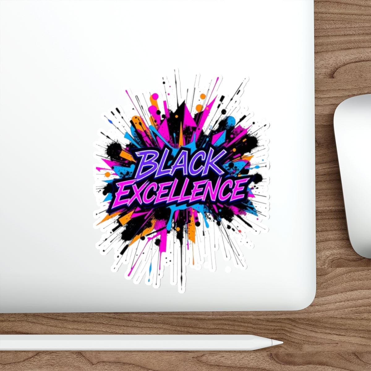 Die-Cut Stickers -  Black Excellence - EqualiTees.Me