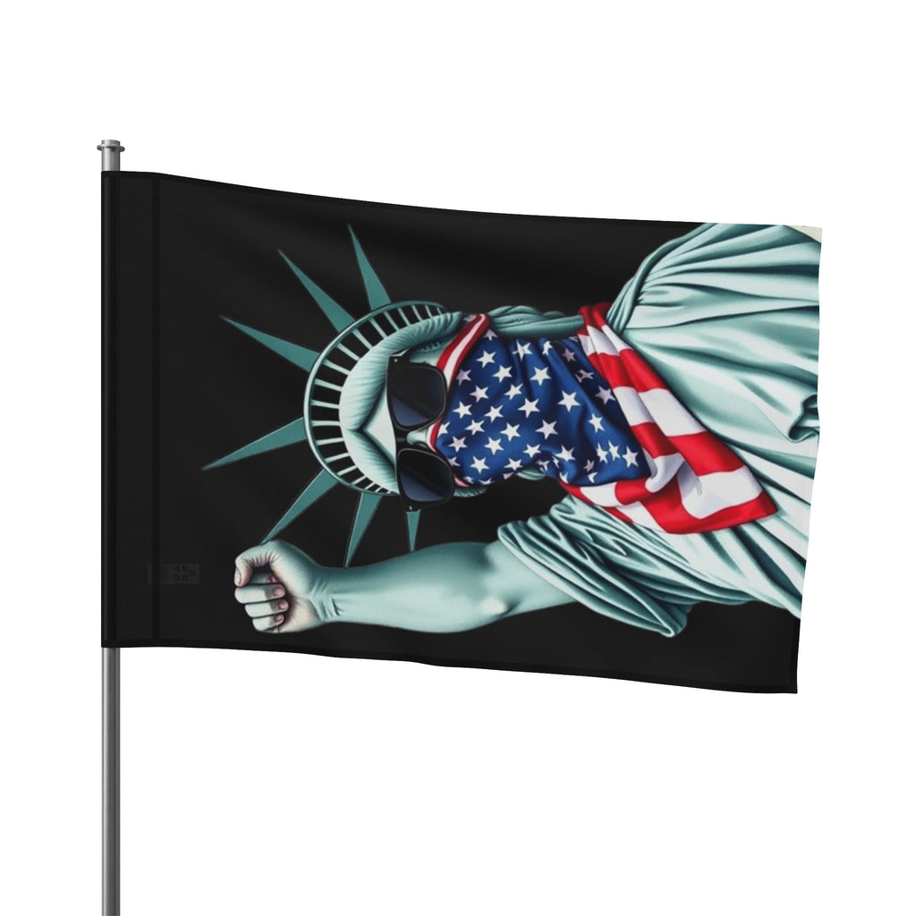 Resist With Lady Liberty Flag Design - EqualiTees.Me