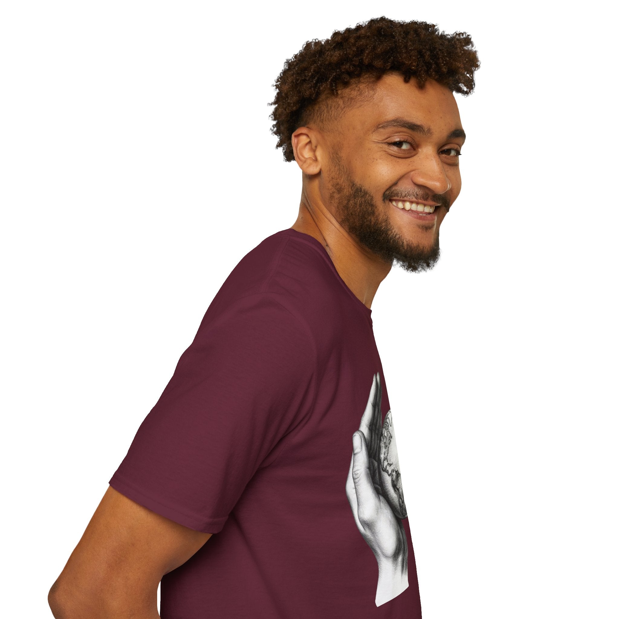 Earth in Your Hands T-Shirt — Protect the Planet Graphic Tee