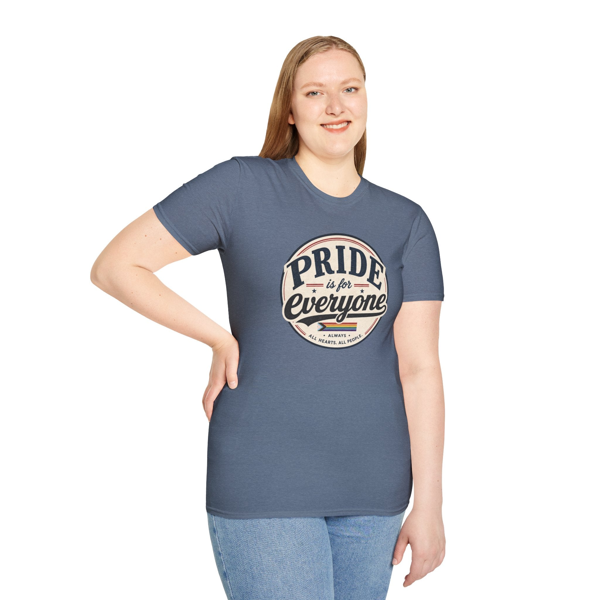 Pride Is for Everyone T-Shirt — Inclusive Retro Pride Tee