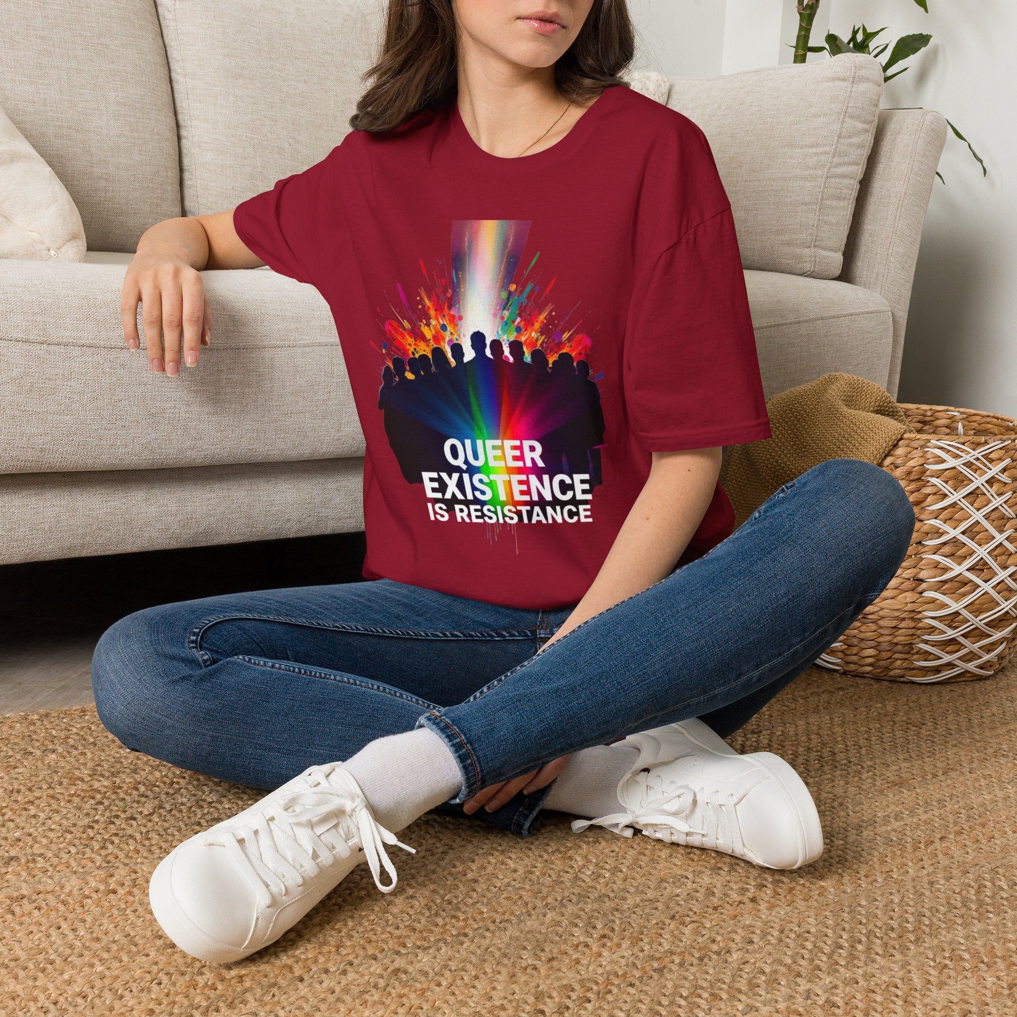 Queer Existence is Resistance Graphic T-Shirt