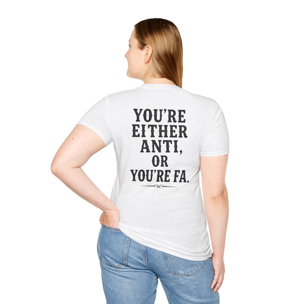 ANTI or FA Antifascist T-shirt