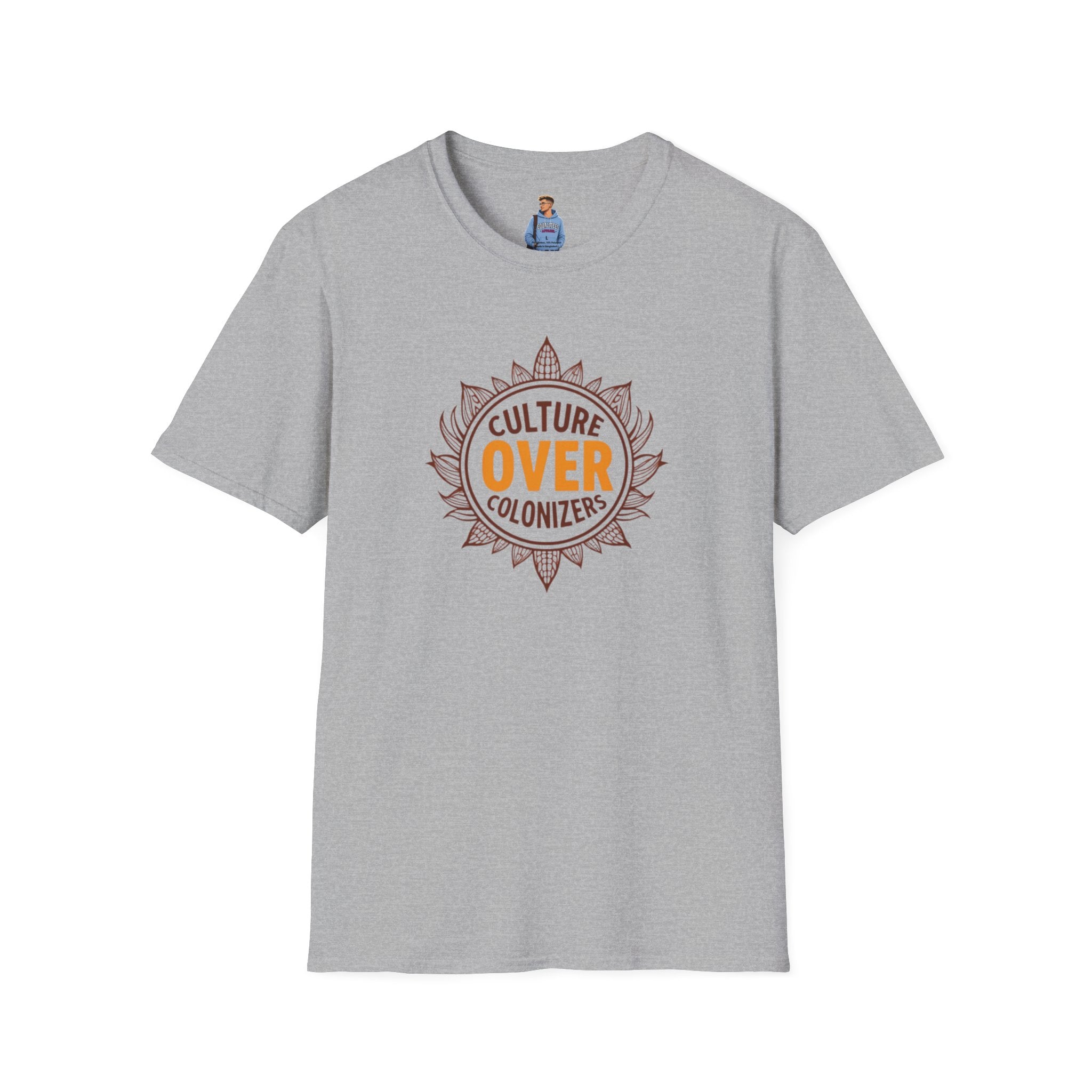 Culture Over Colonizers Unisex Softstyle T-Shirt